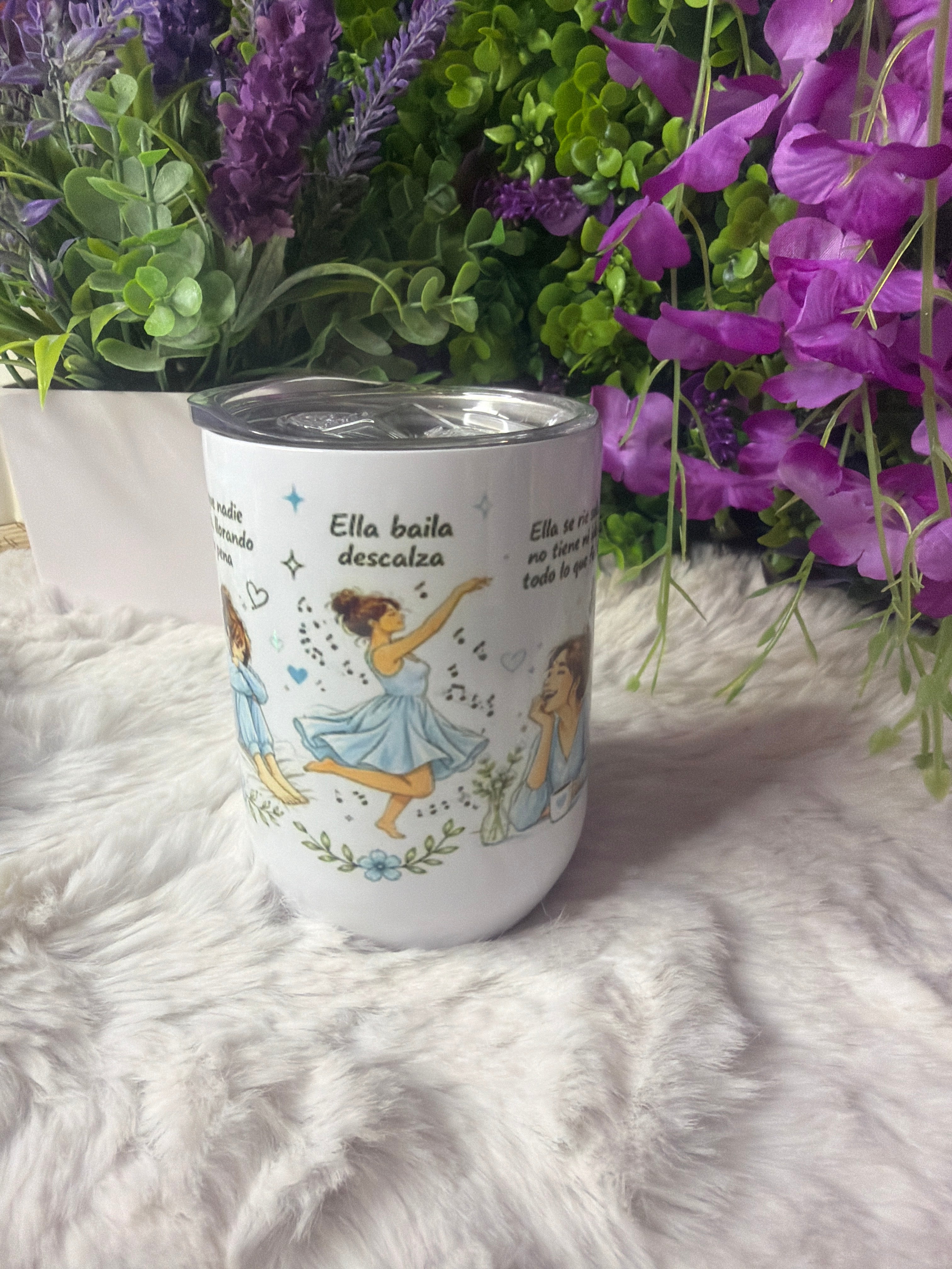 À la niña que fui cup 12 oz