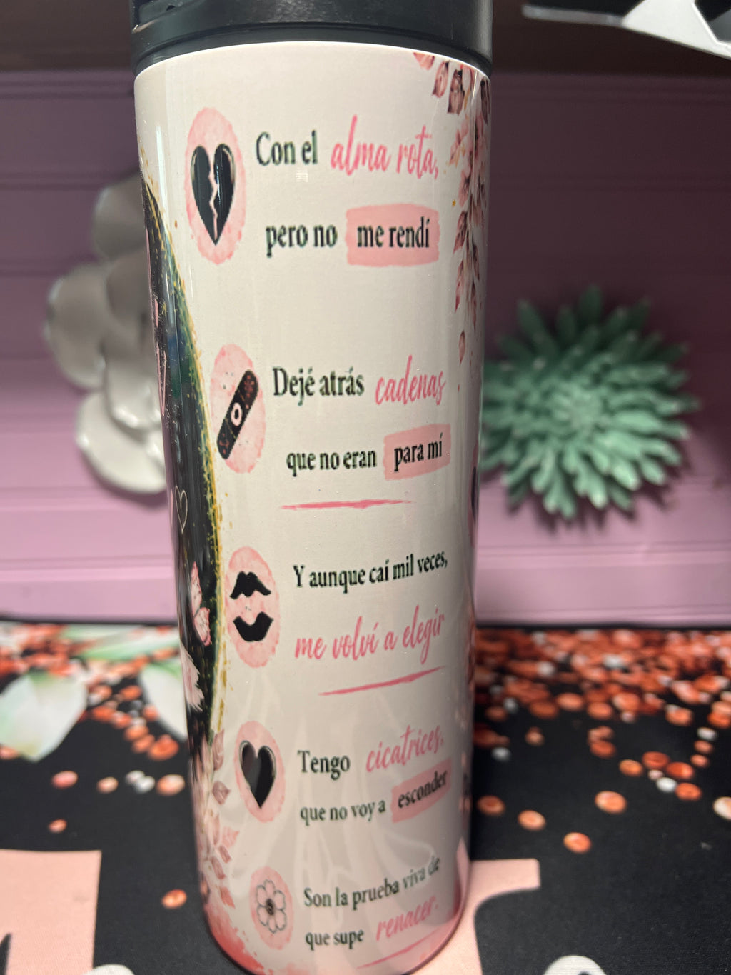 Salí de ahí tumbler 20 oz