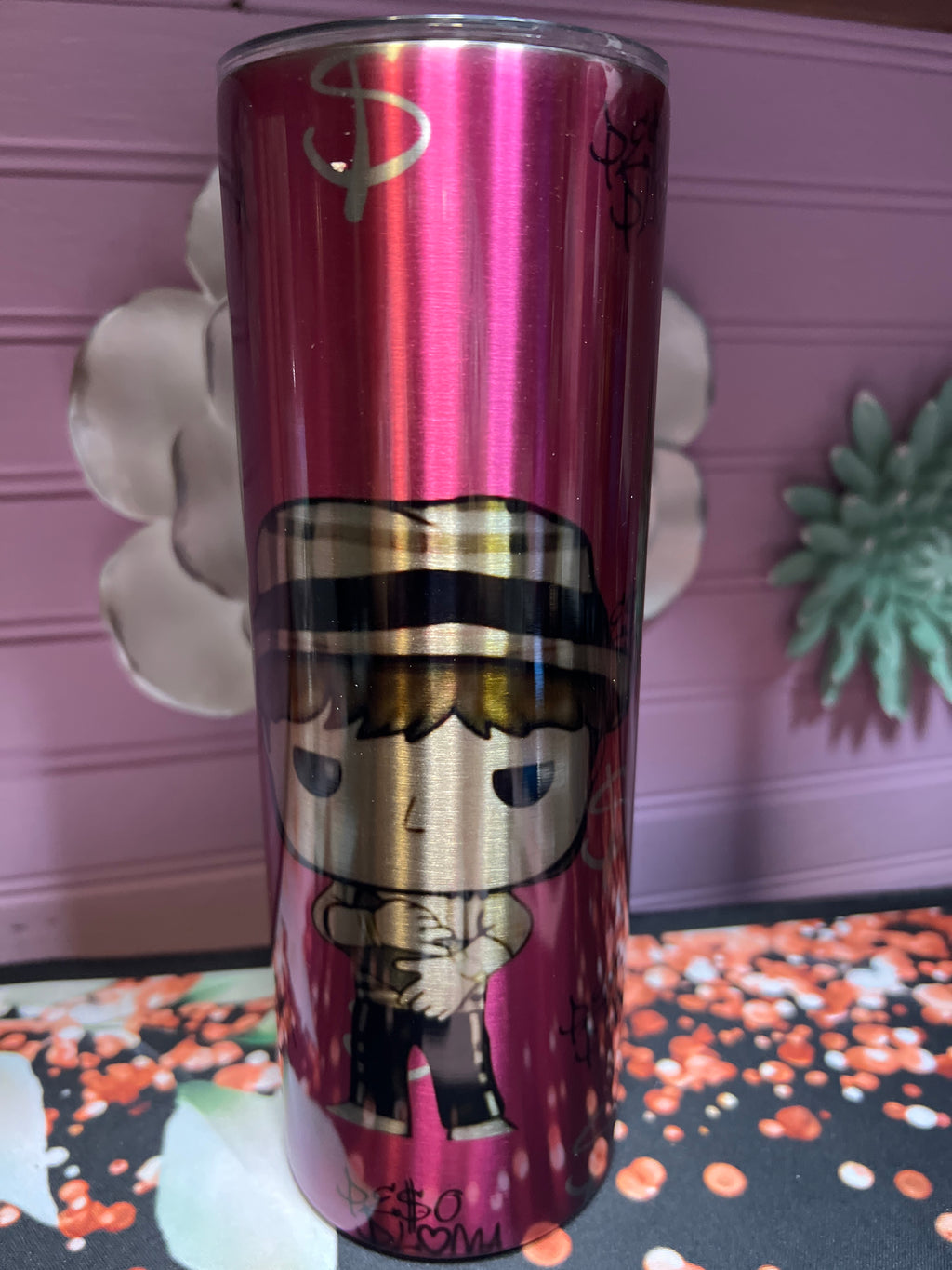 Peso pluma tumbler 20 oz acero inoxidable