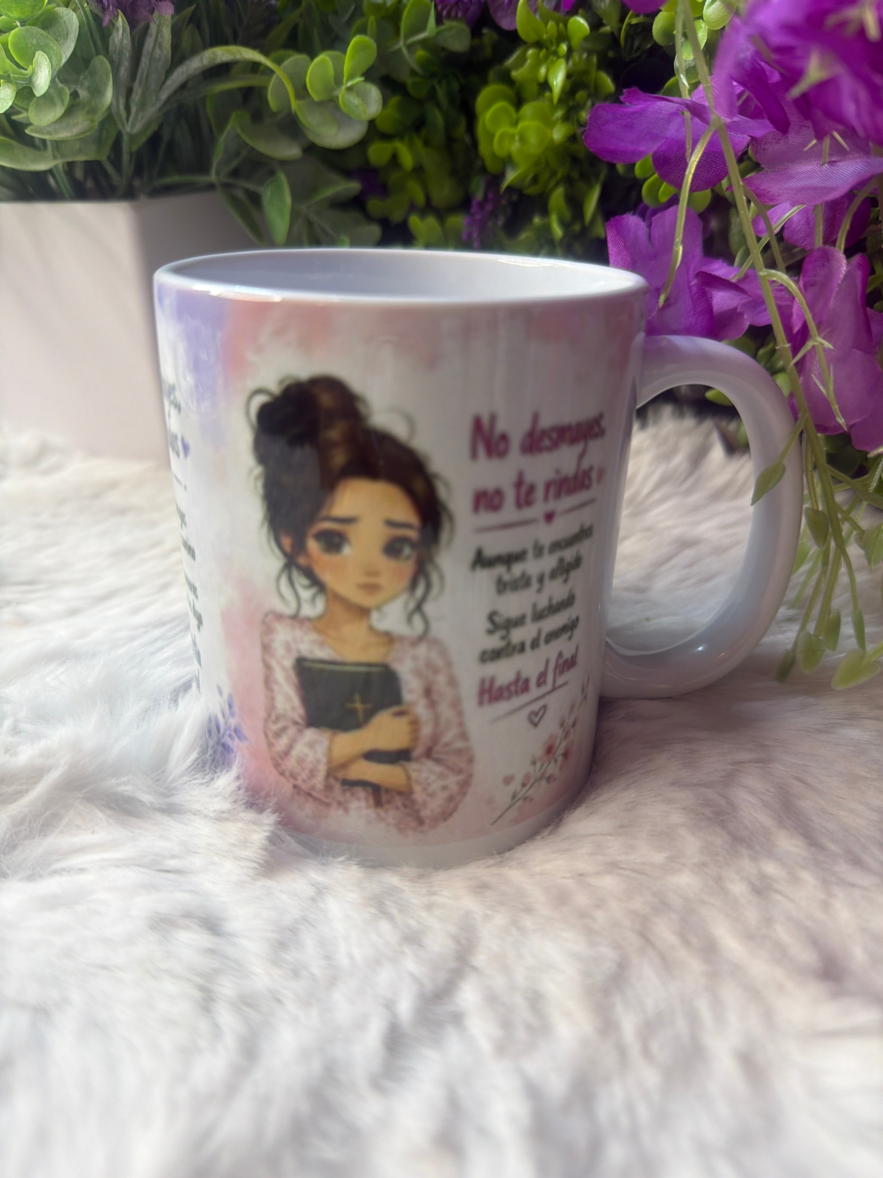 No desmayes taza 11 oz
