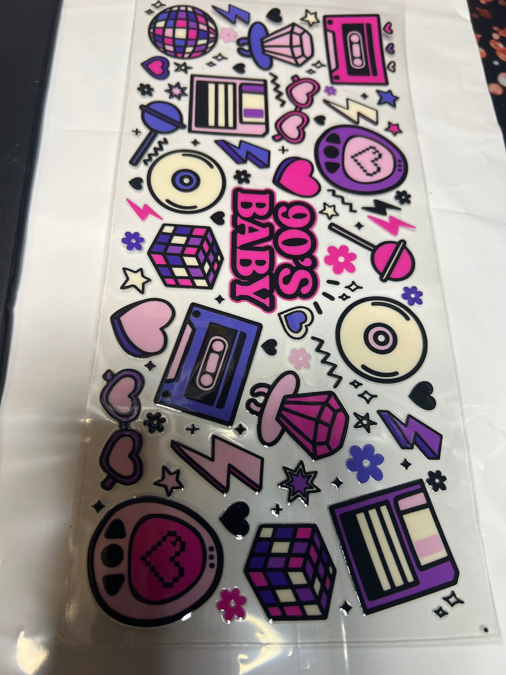 90’S Baby stickers UV DTF