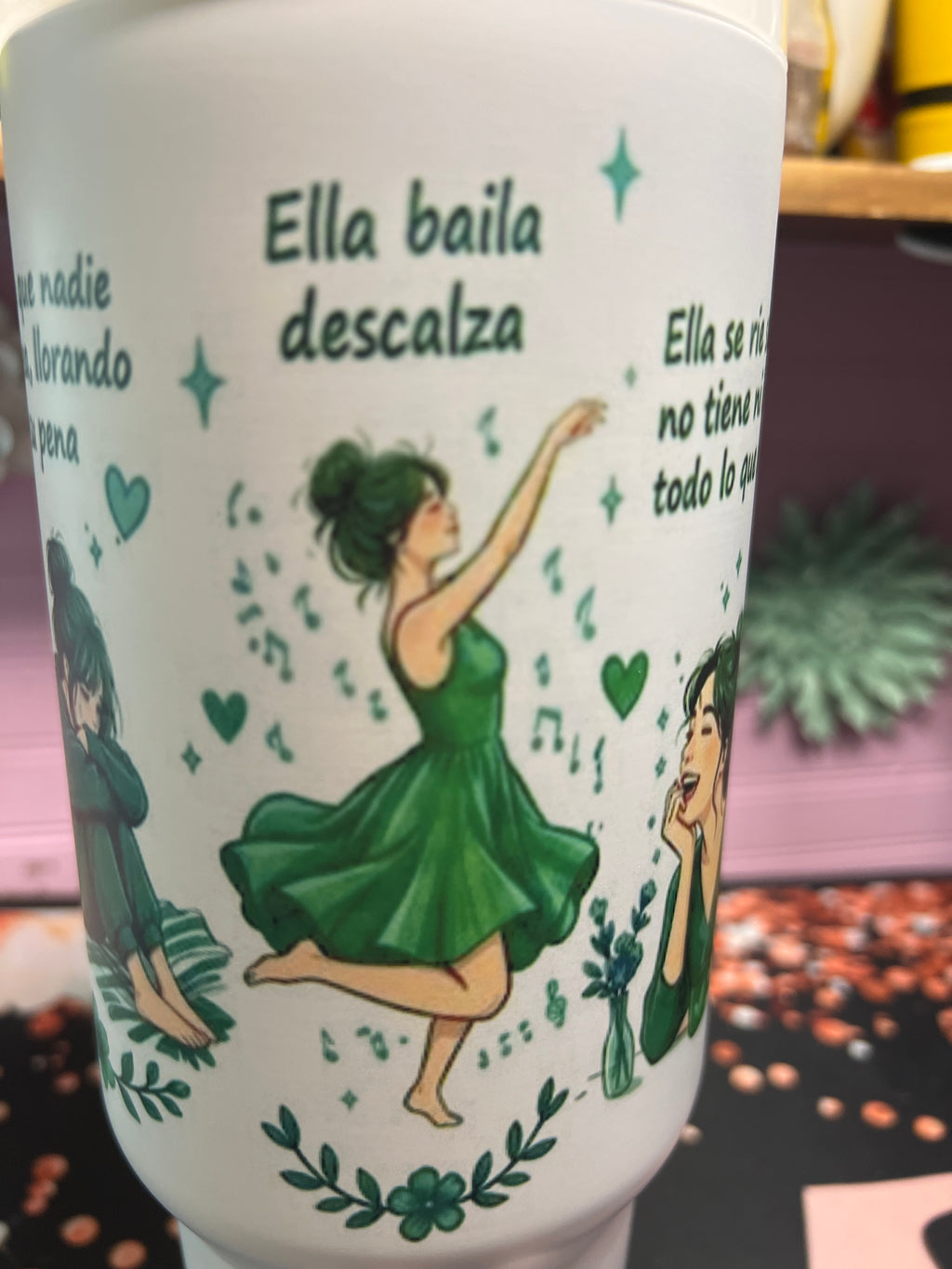 À la niña que fui tumbler 40 oz