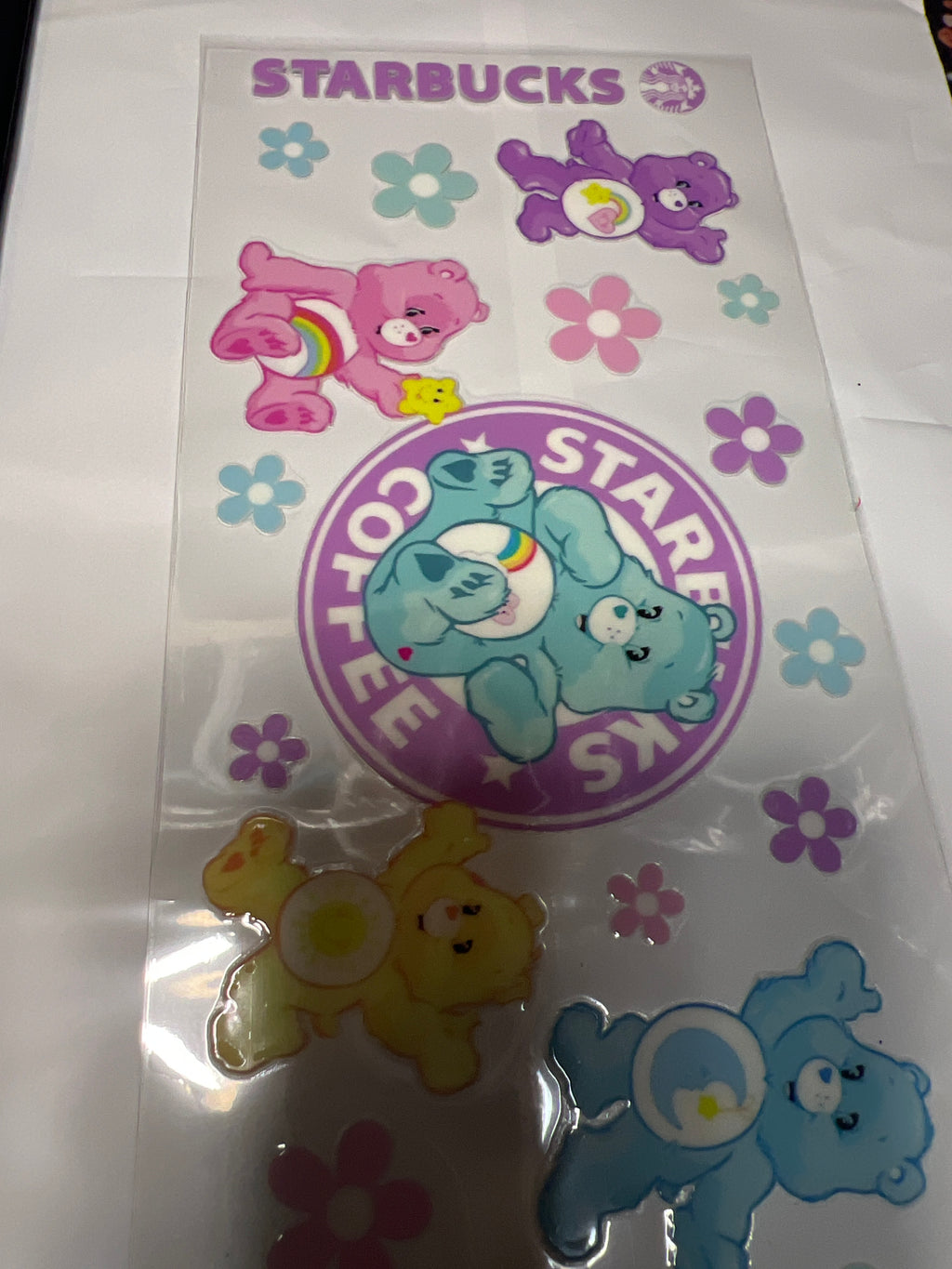 Bear stickers UV DTF