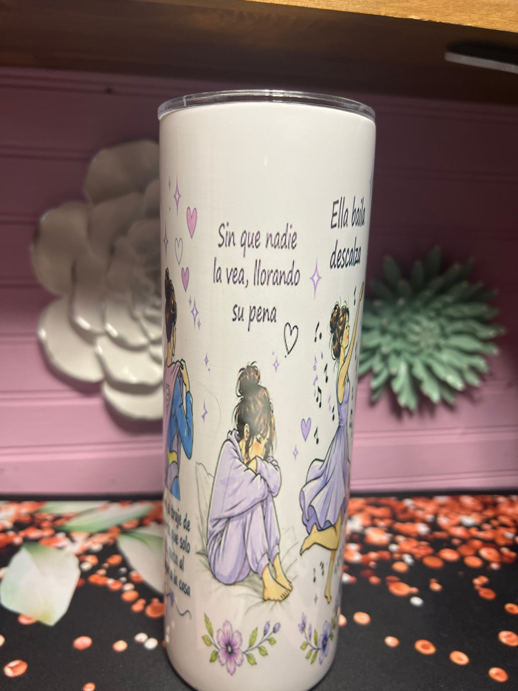 À la niña que fui tumbler 20 oz