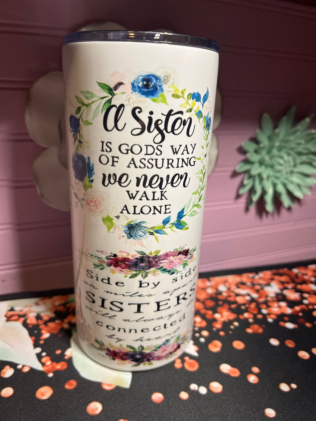 Sister tumbler 22 oz