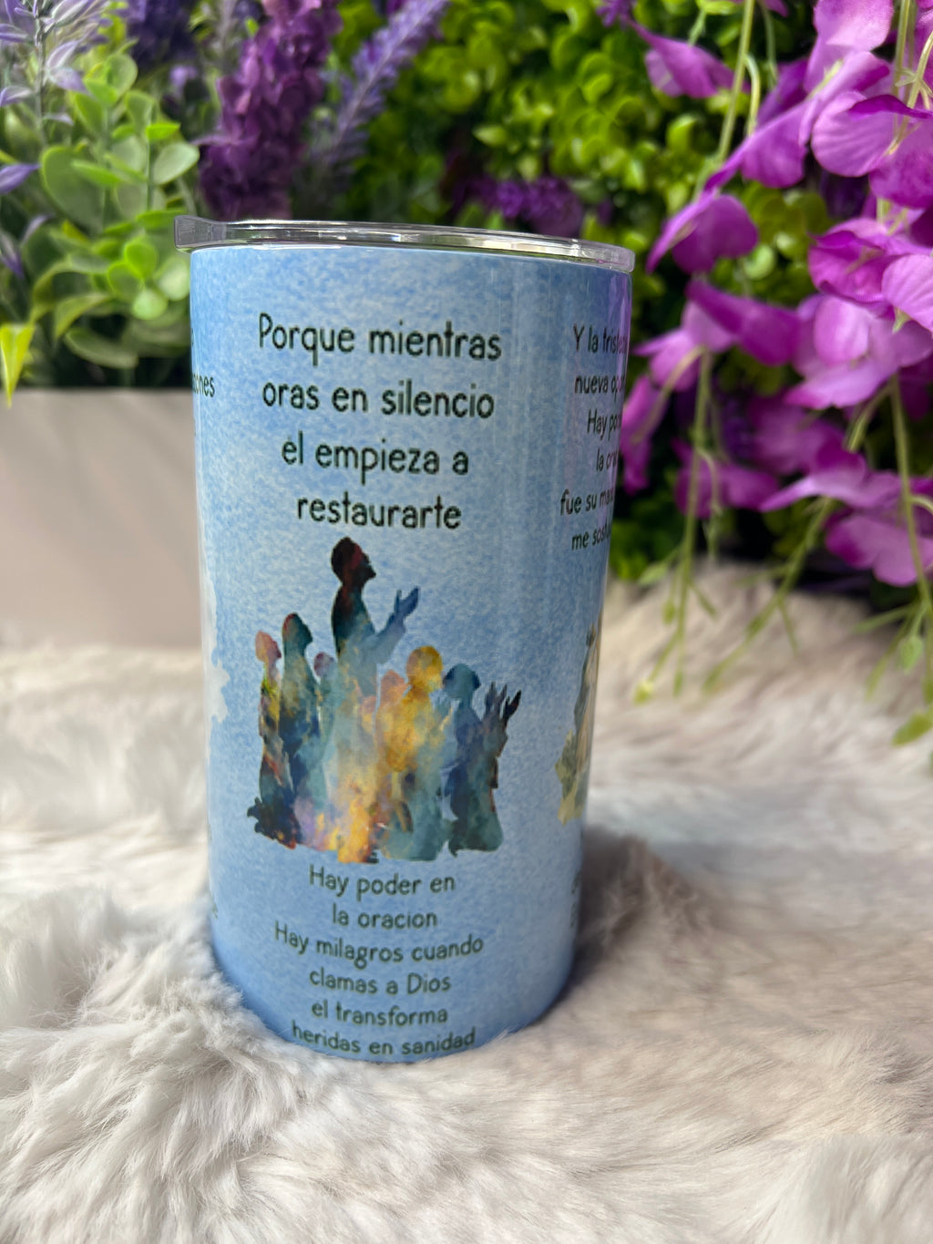 Hay poder en la oración tumbler 12 oz
