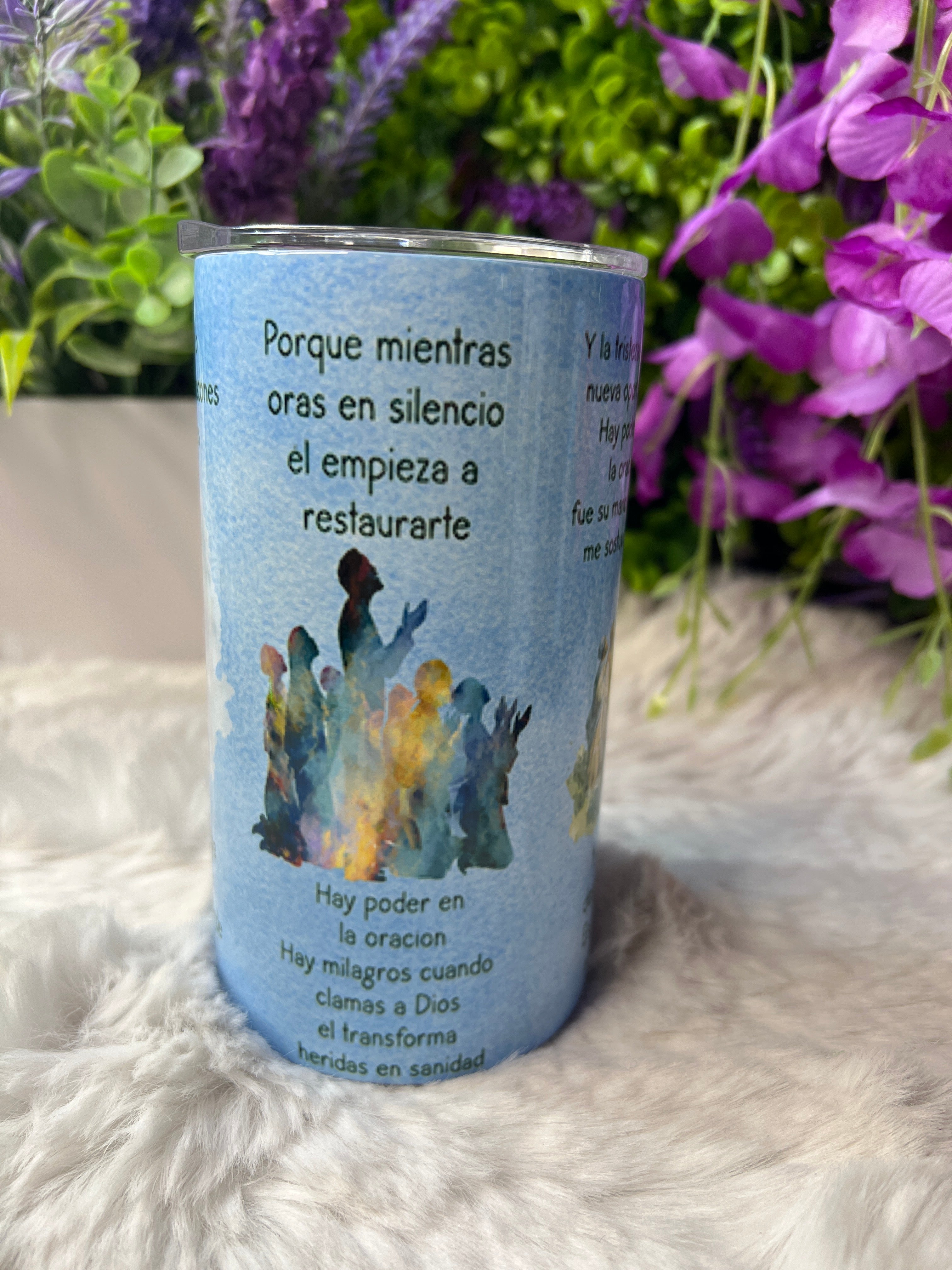 Hay poder en la oración tumbler 12 oz