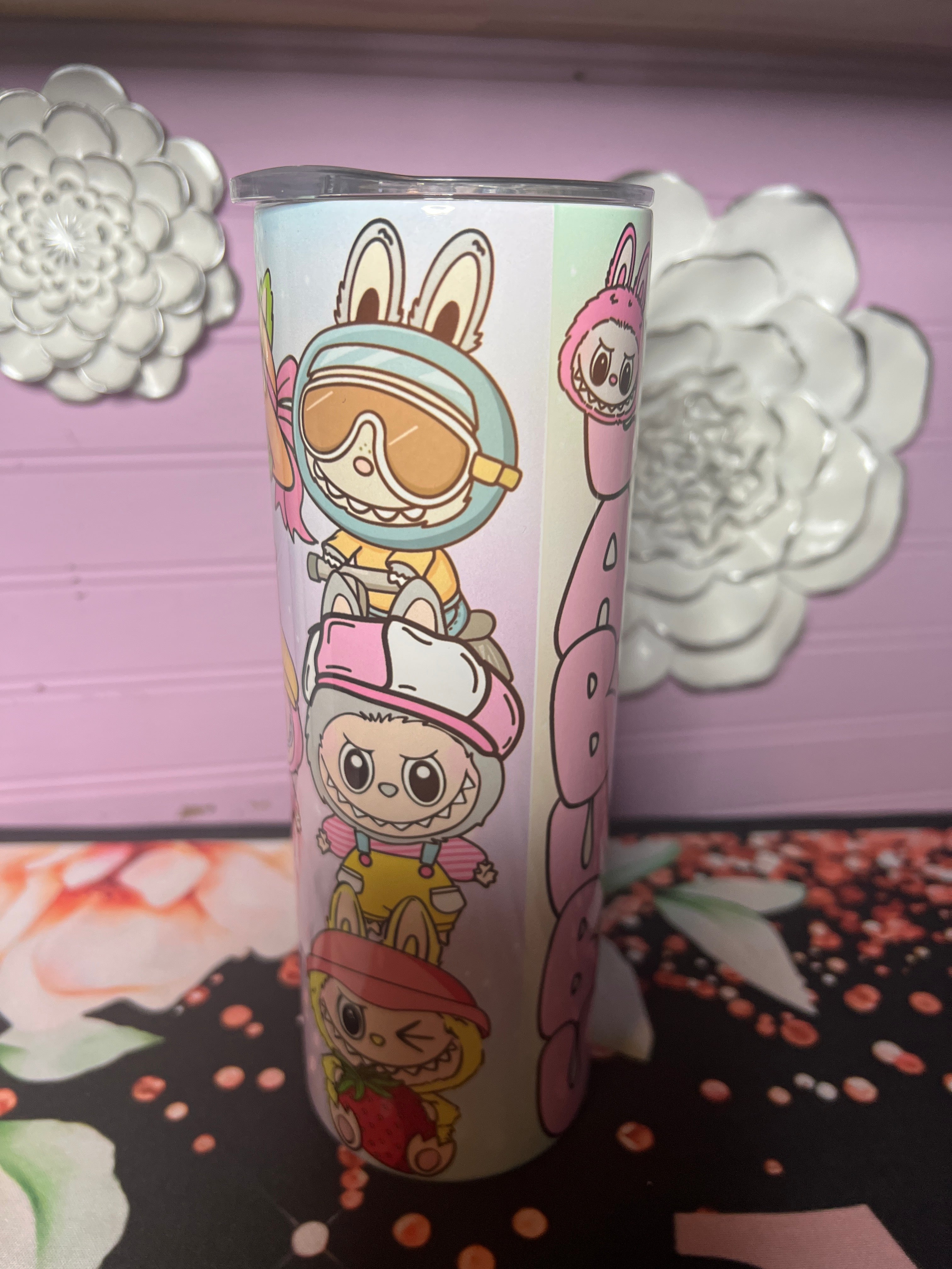 Labubu tumbler 20 oz