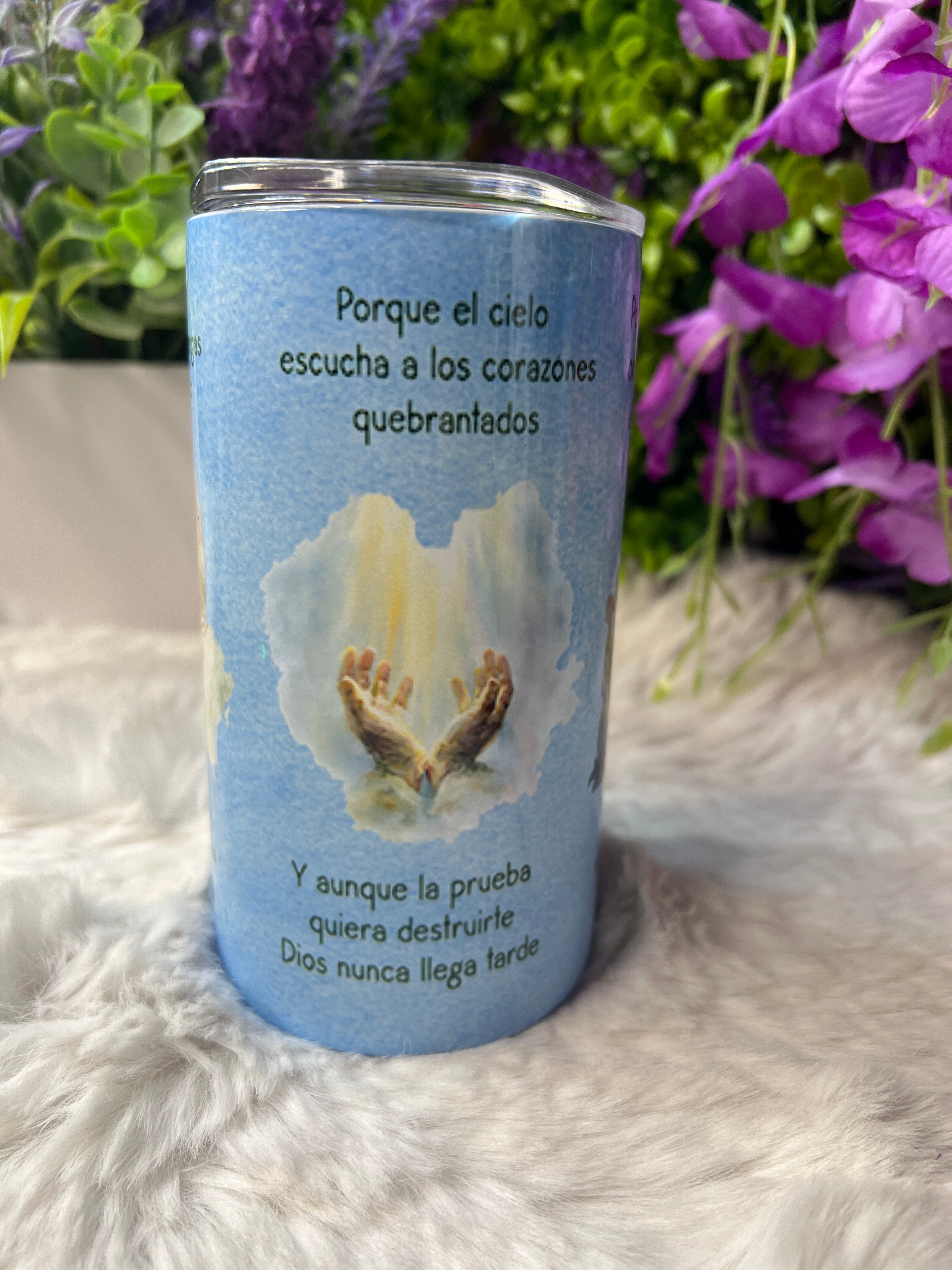 Hay poder en la oración tumbler 12 oz