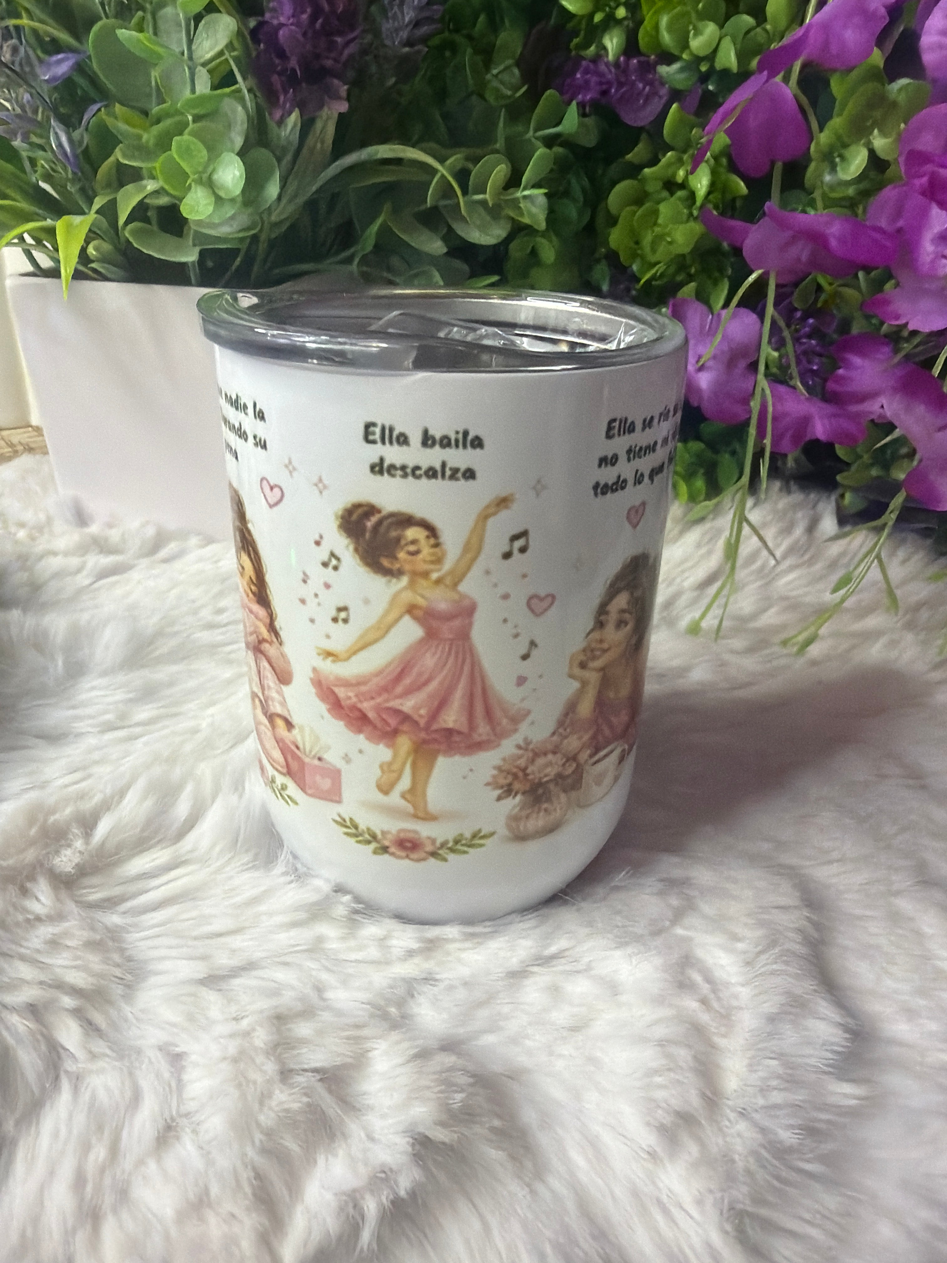 À la niña que fui cup 12 oz