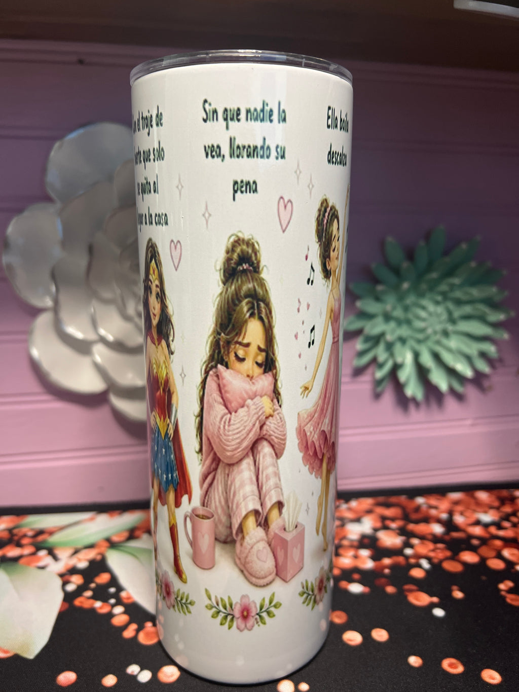 À la niña que fui tumbler 20 oz