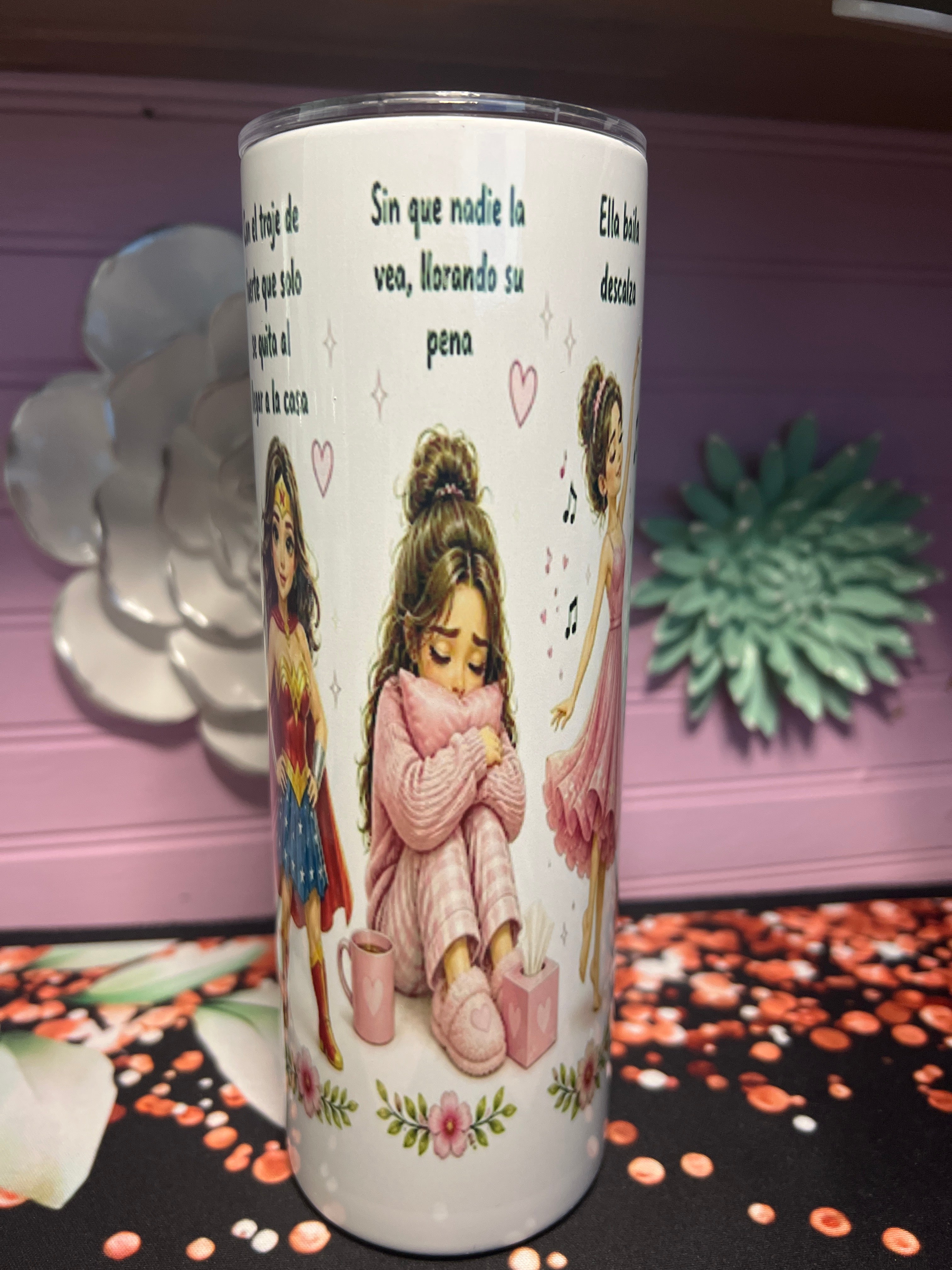 À la niña que fui tumbler 20 oz