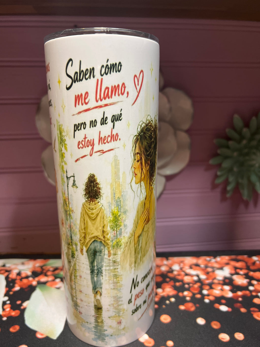 Salí de ahí tumbler 20 oz