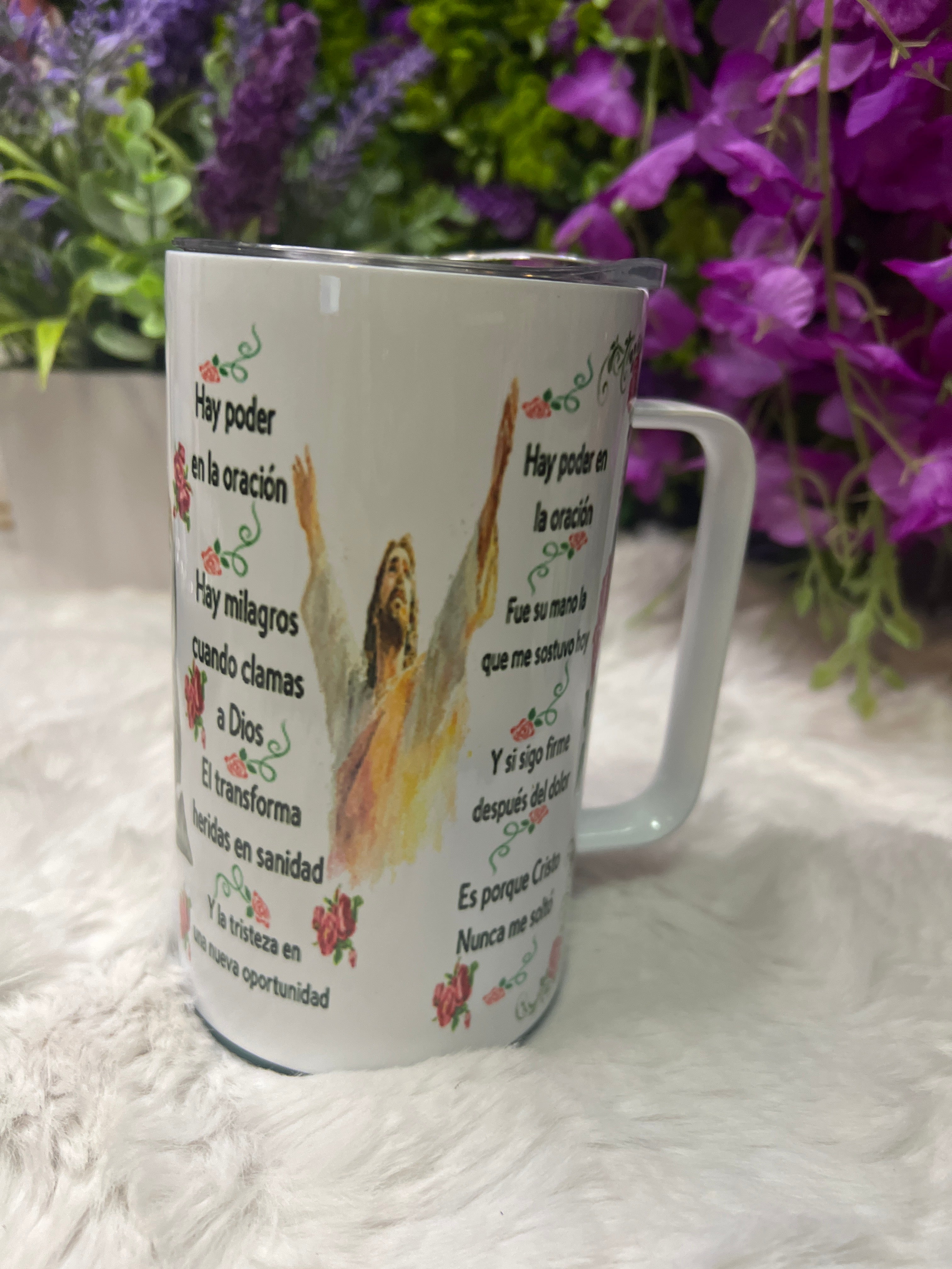 Hay poder en la oración taza 14oz