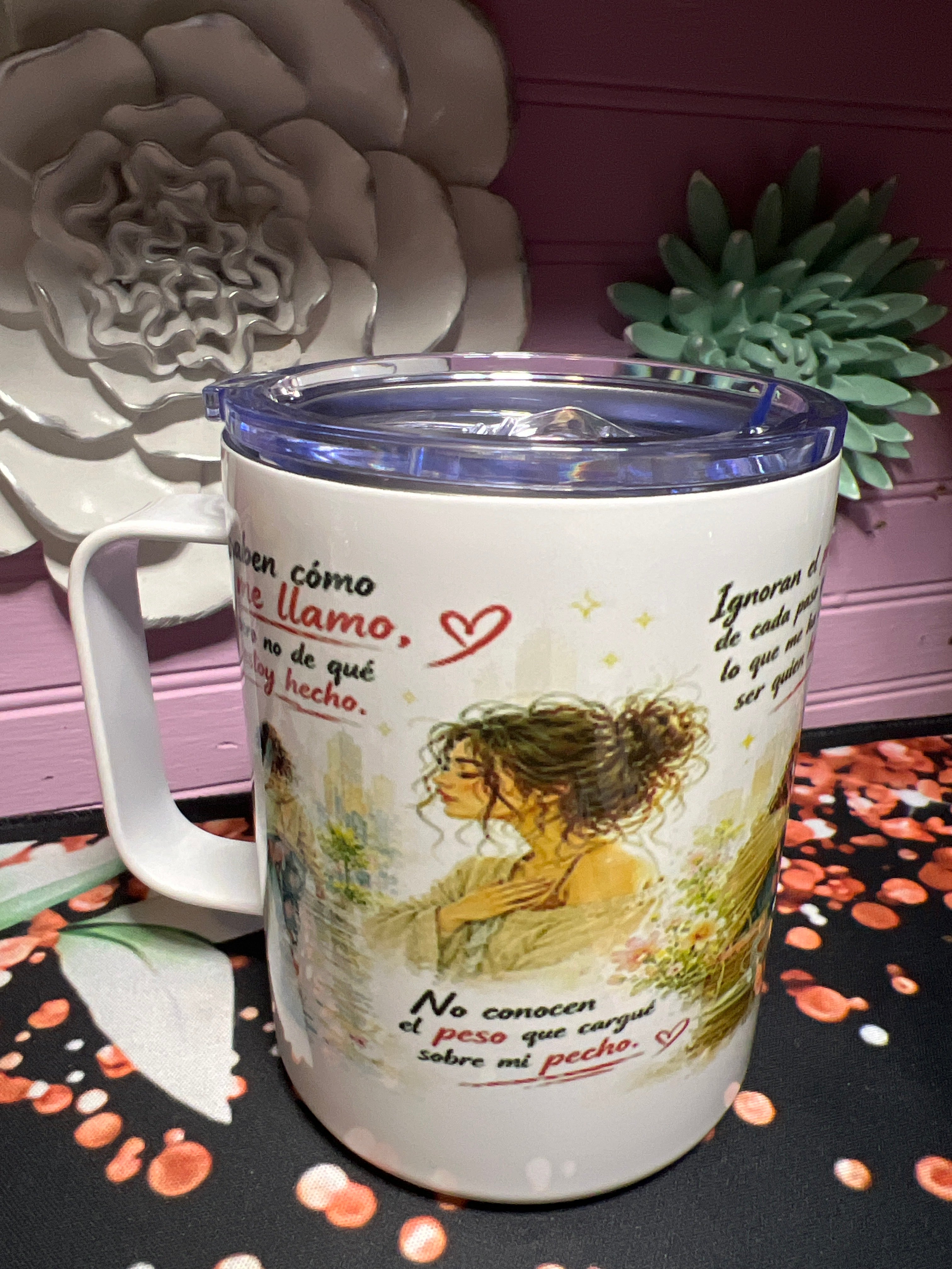 Salí de ahí taza 12 oz