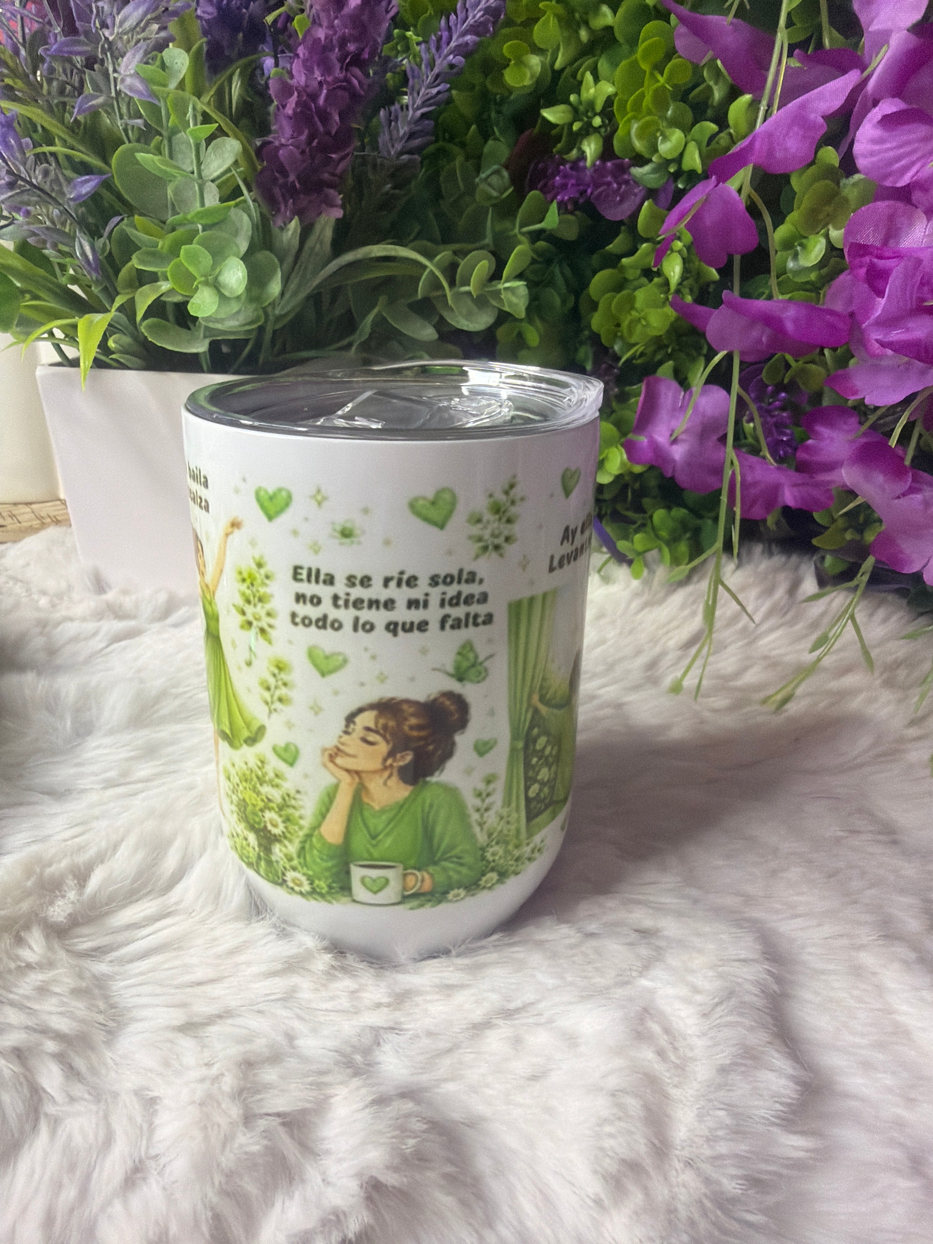 À la niña que fui cup 12 oz