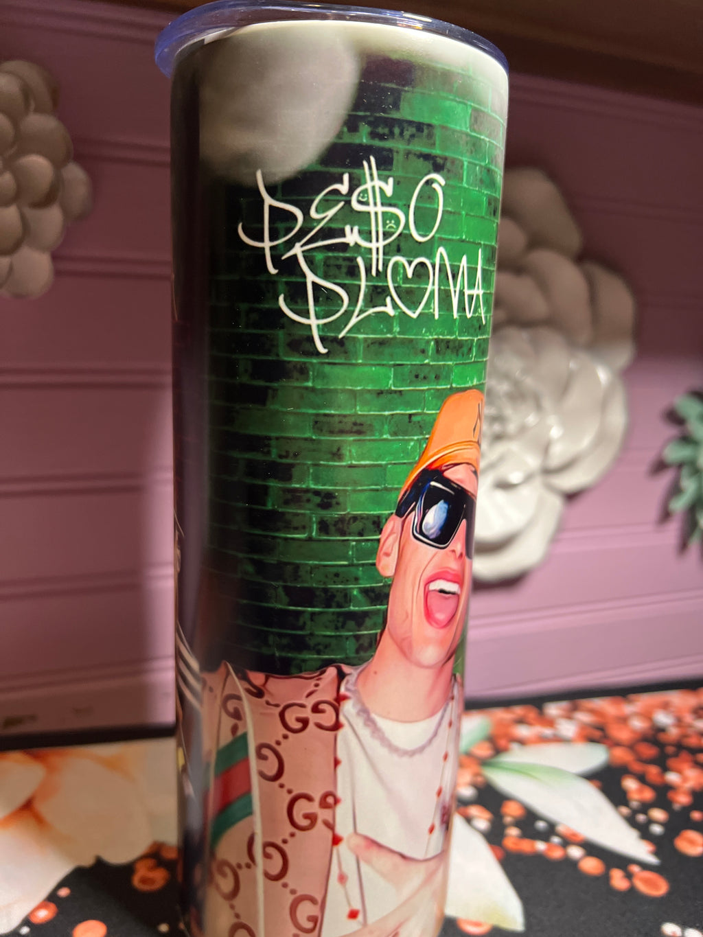 México Peso Pluma tumbler 20oz
