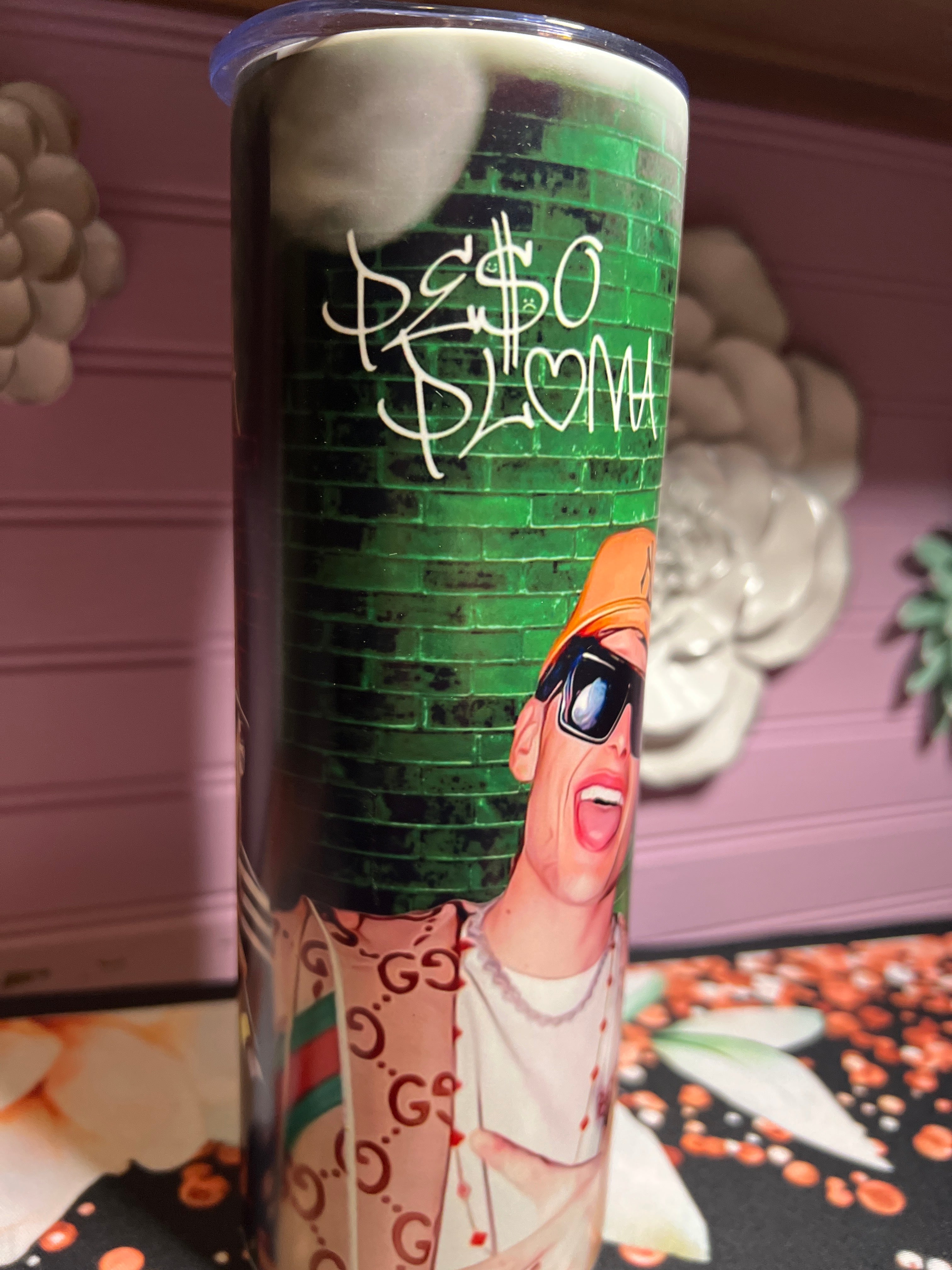 México Peso Pluma tumbler 20oz