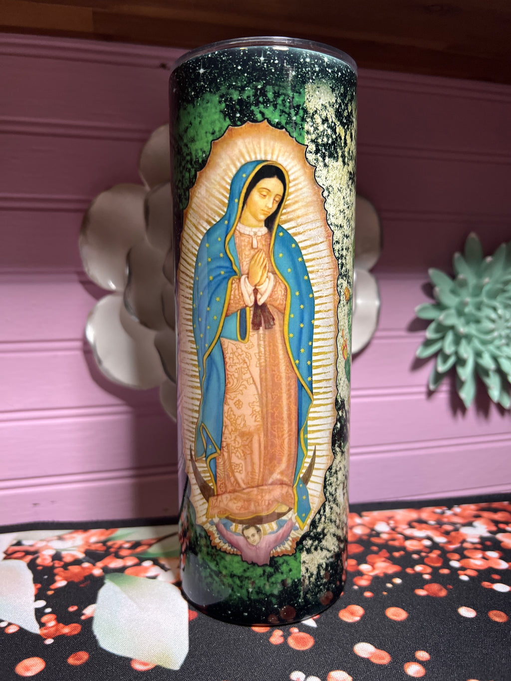 San Judas Tadeo tumbler 20oz