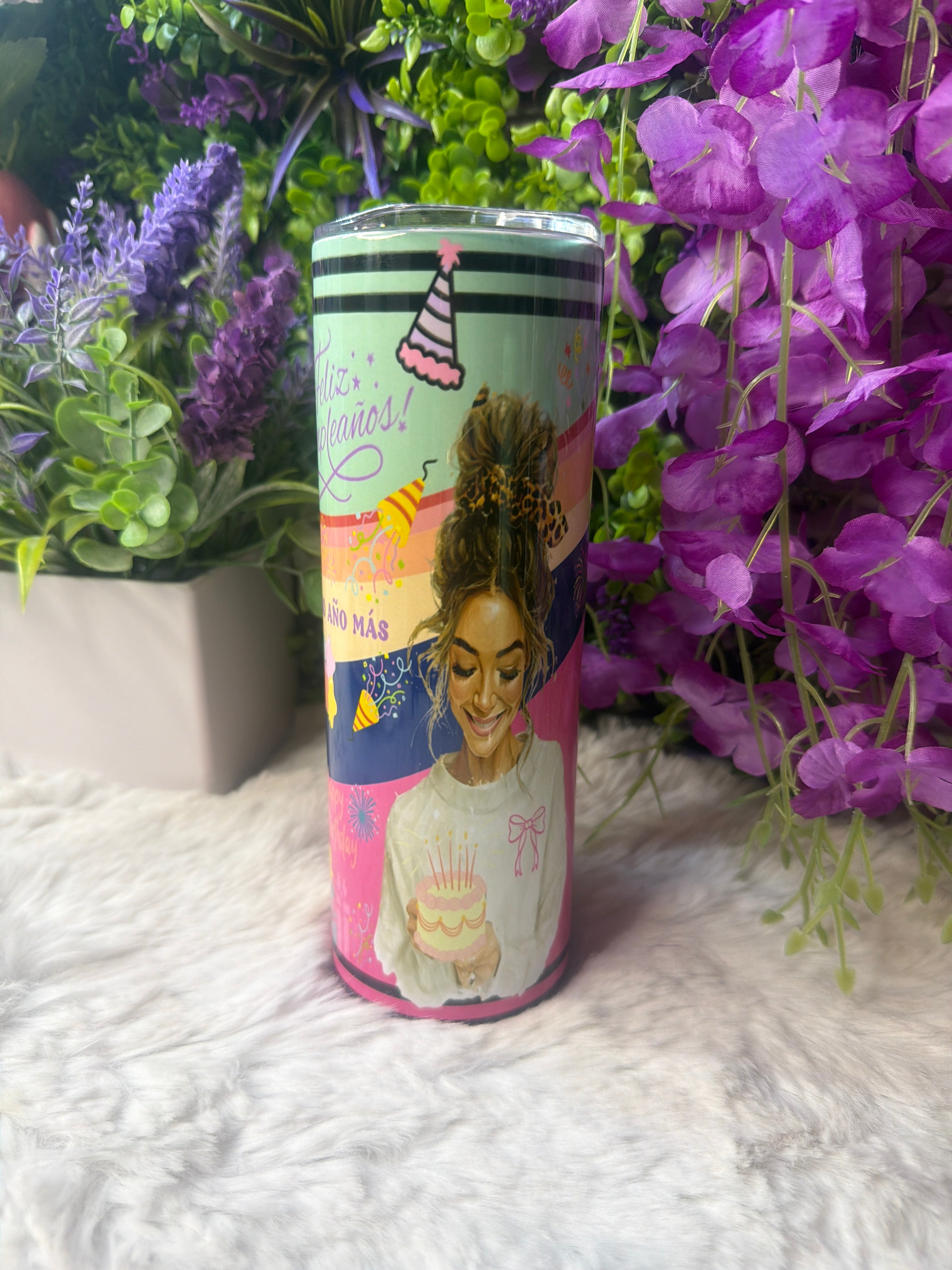 Otro año más tumbler 20 oz