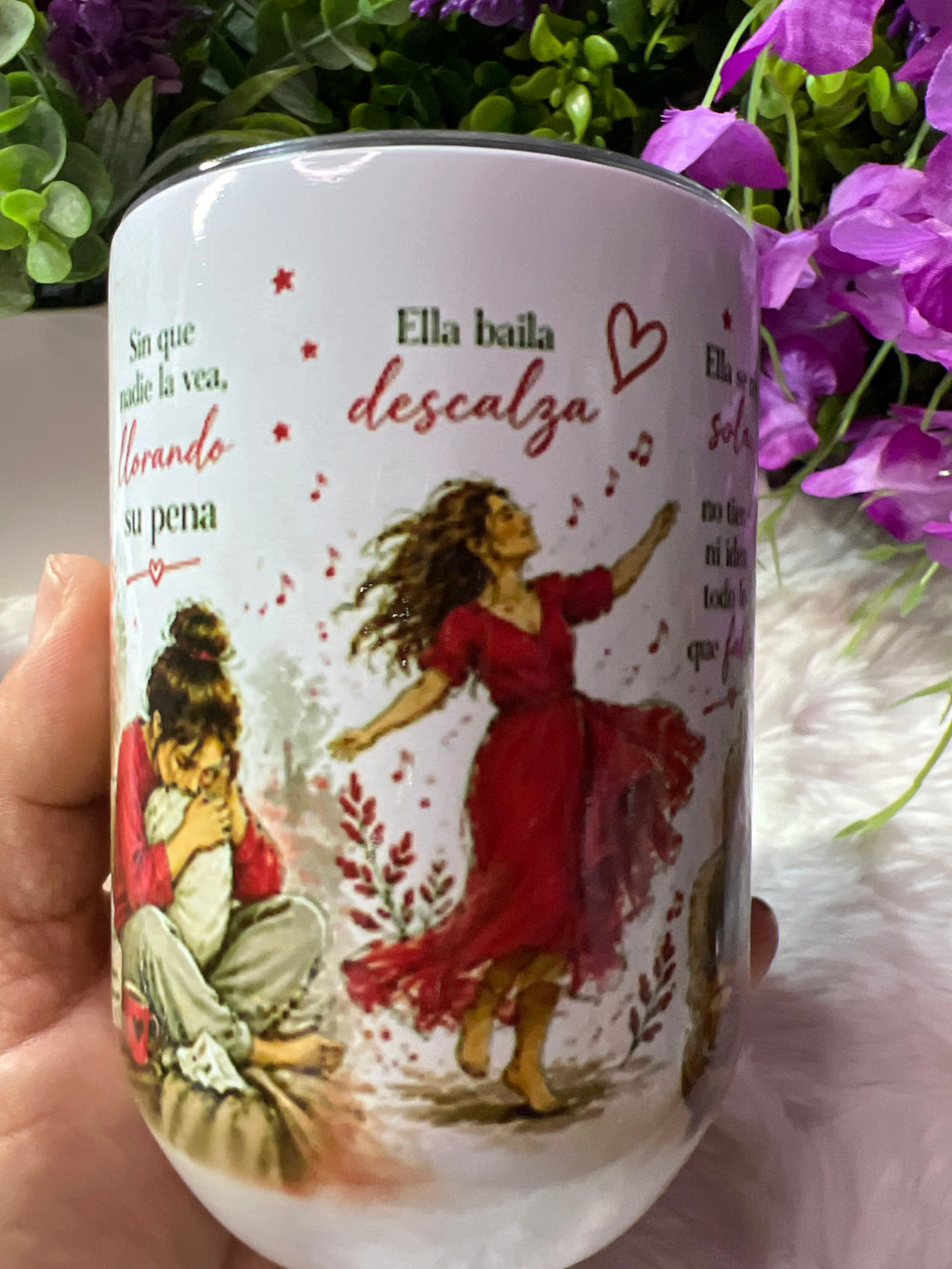À la niña que fui cup 12 oz