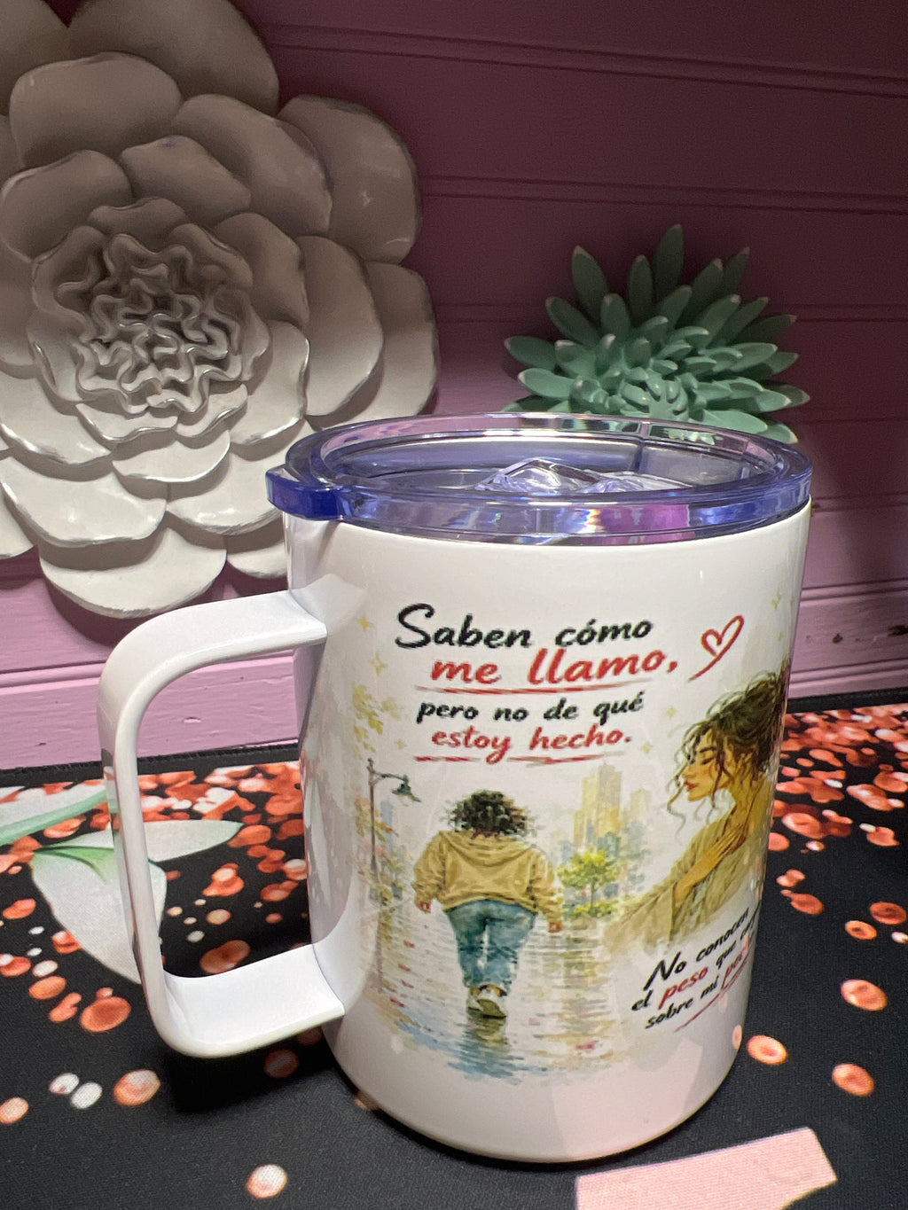 Salí de ahí taza 12 oz