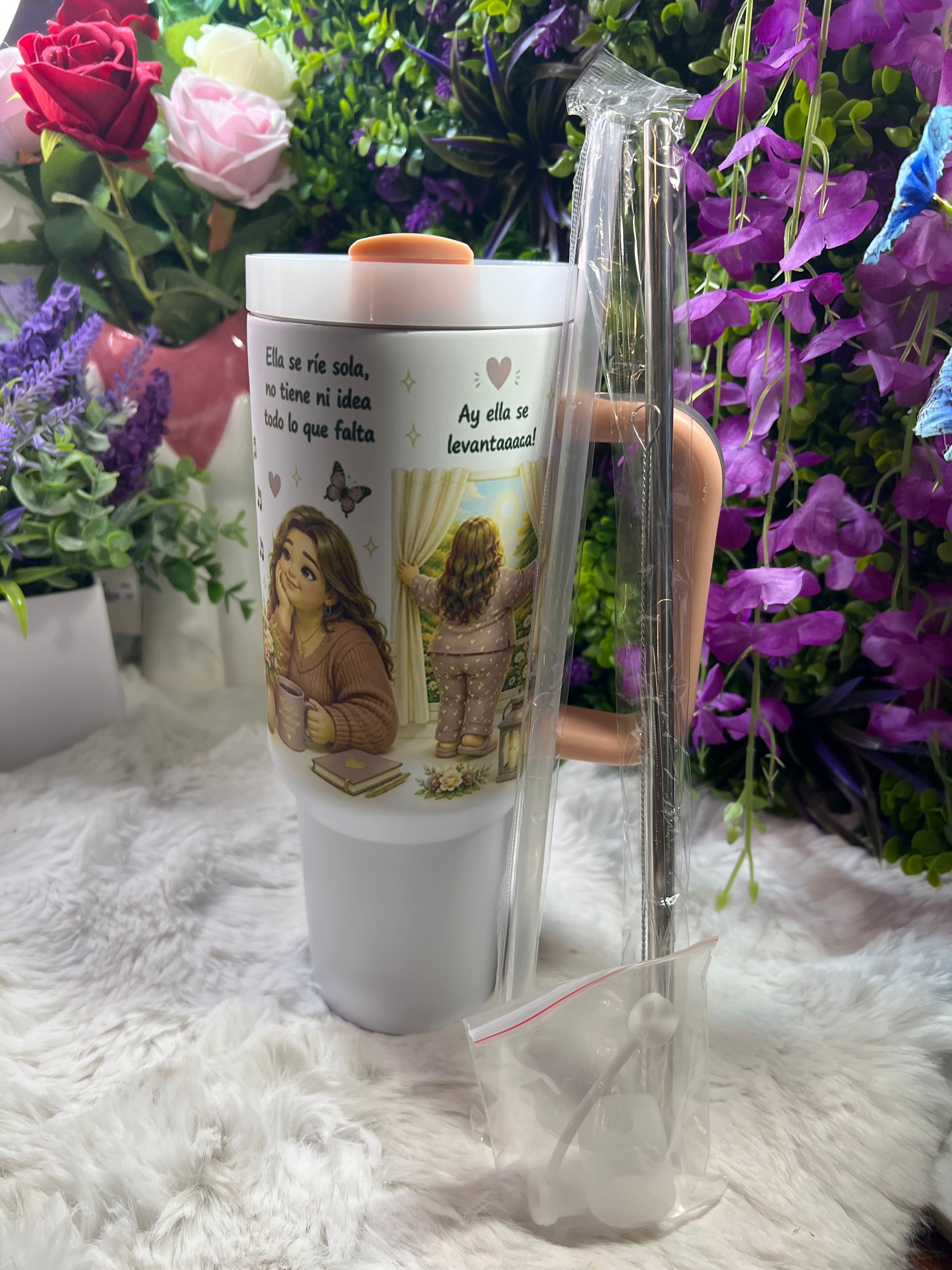À la niña que fui tumbler 40 oz