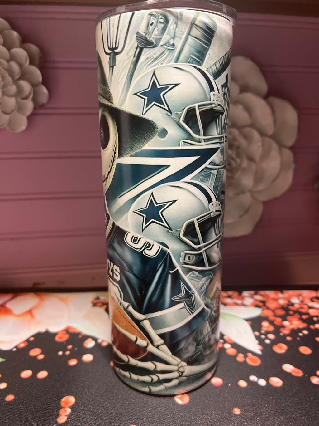 Cowboys tumbler 20oz