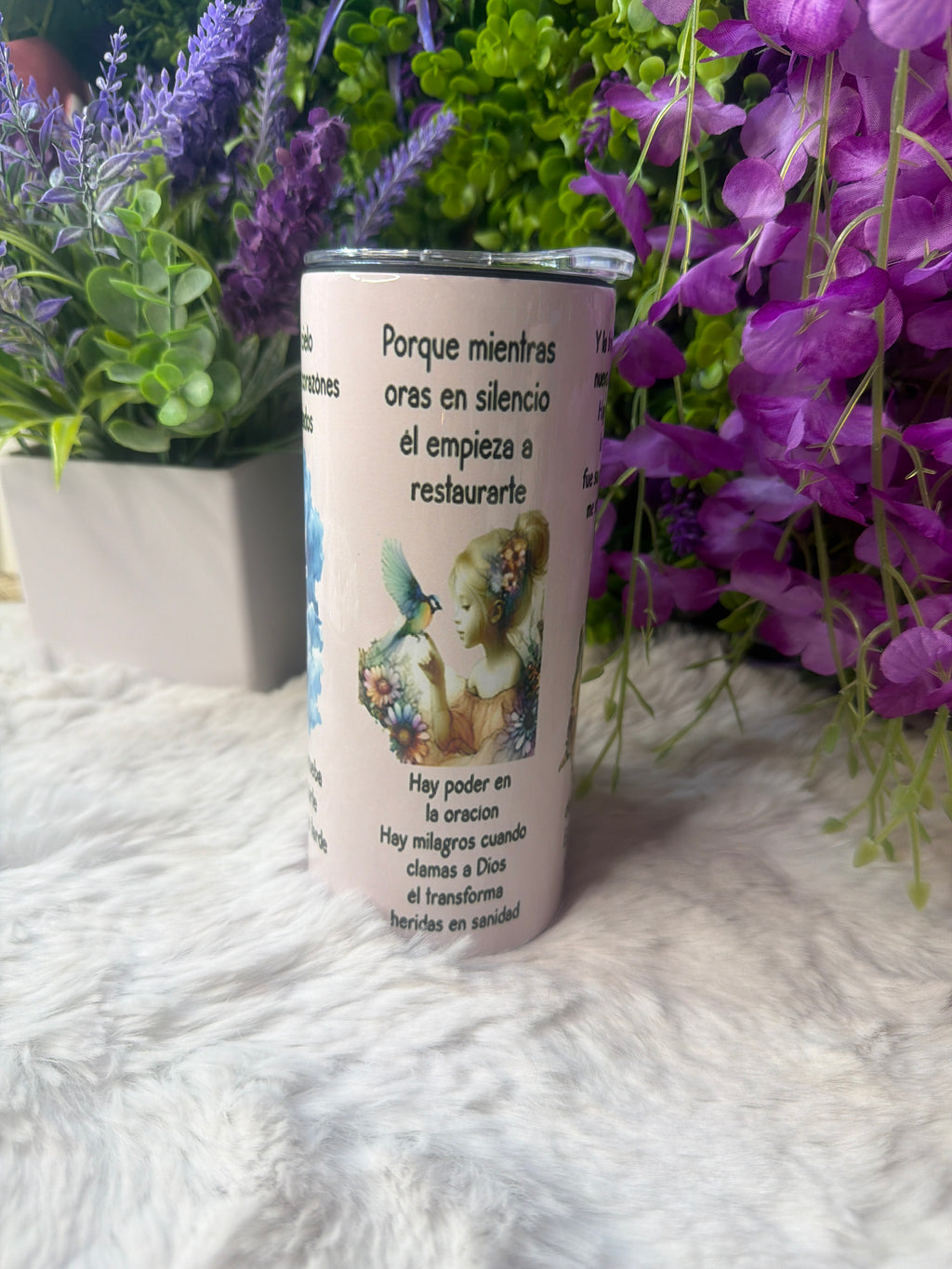 Hay poder en la oración tumbler 15 oz 2 in 1
