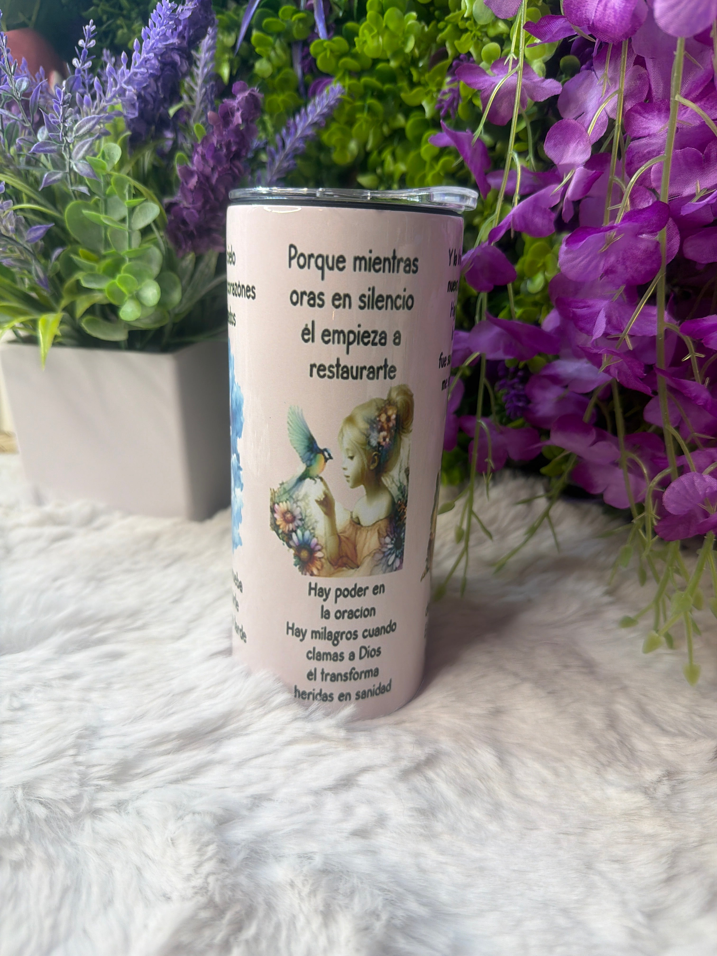 Hay poder en la oración tumbler 15 oz 2 in 1