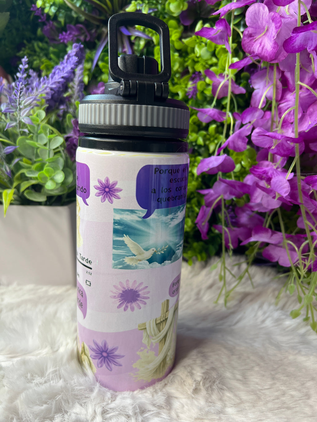 Hay poder en la oración tumbler ligero de 20 oz