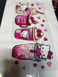Hello Kitty stickers UV DTF