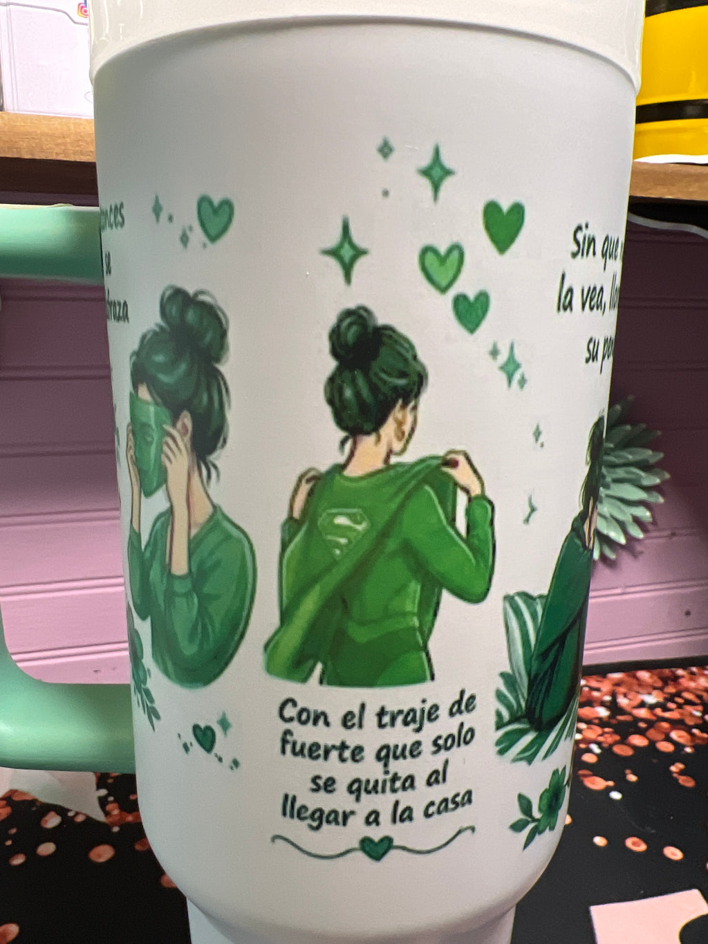 À la niña que fui tumbler 40 oz