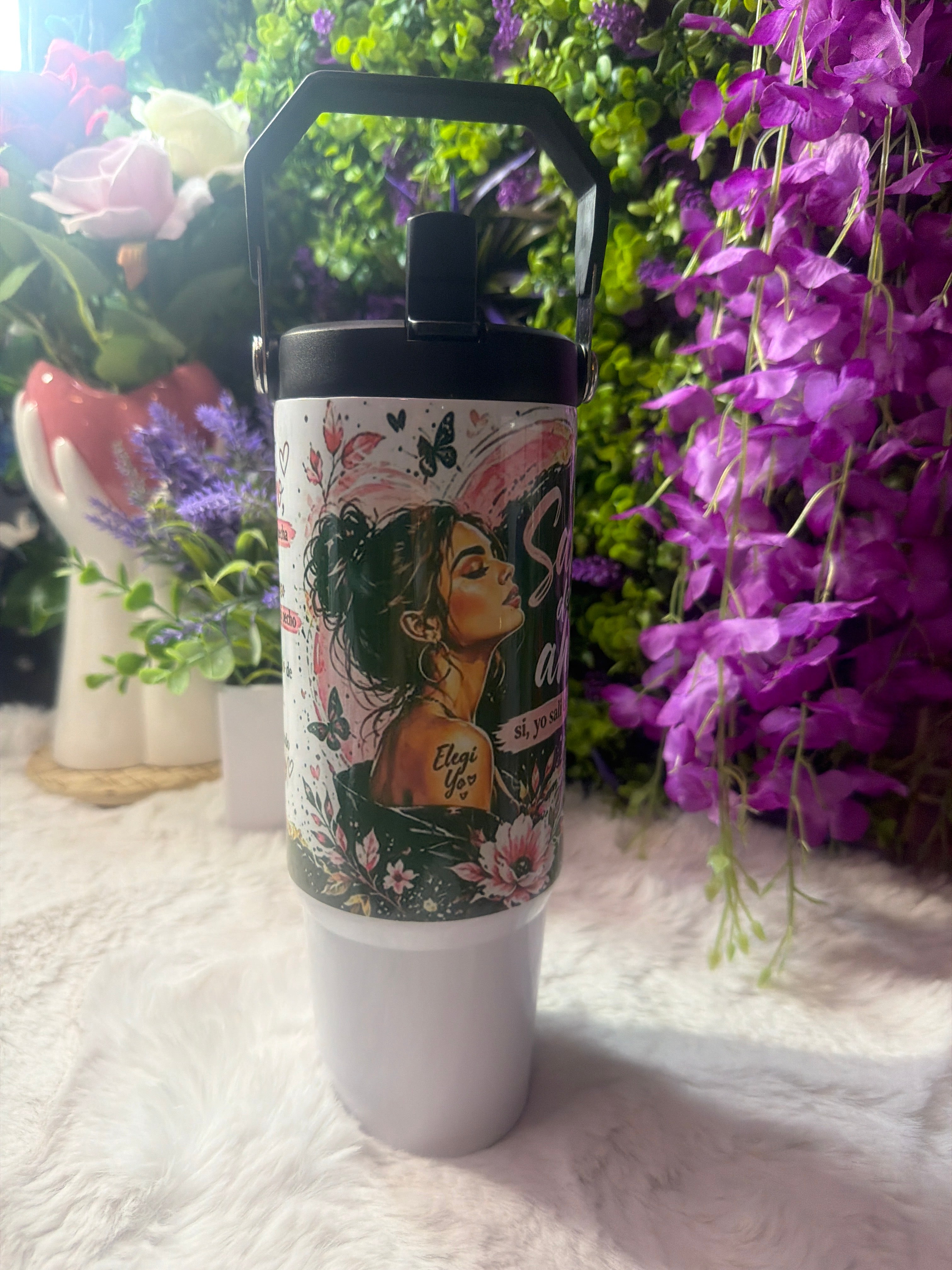 Salí de ahí tumbler 30 oz