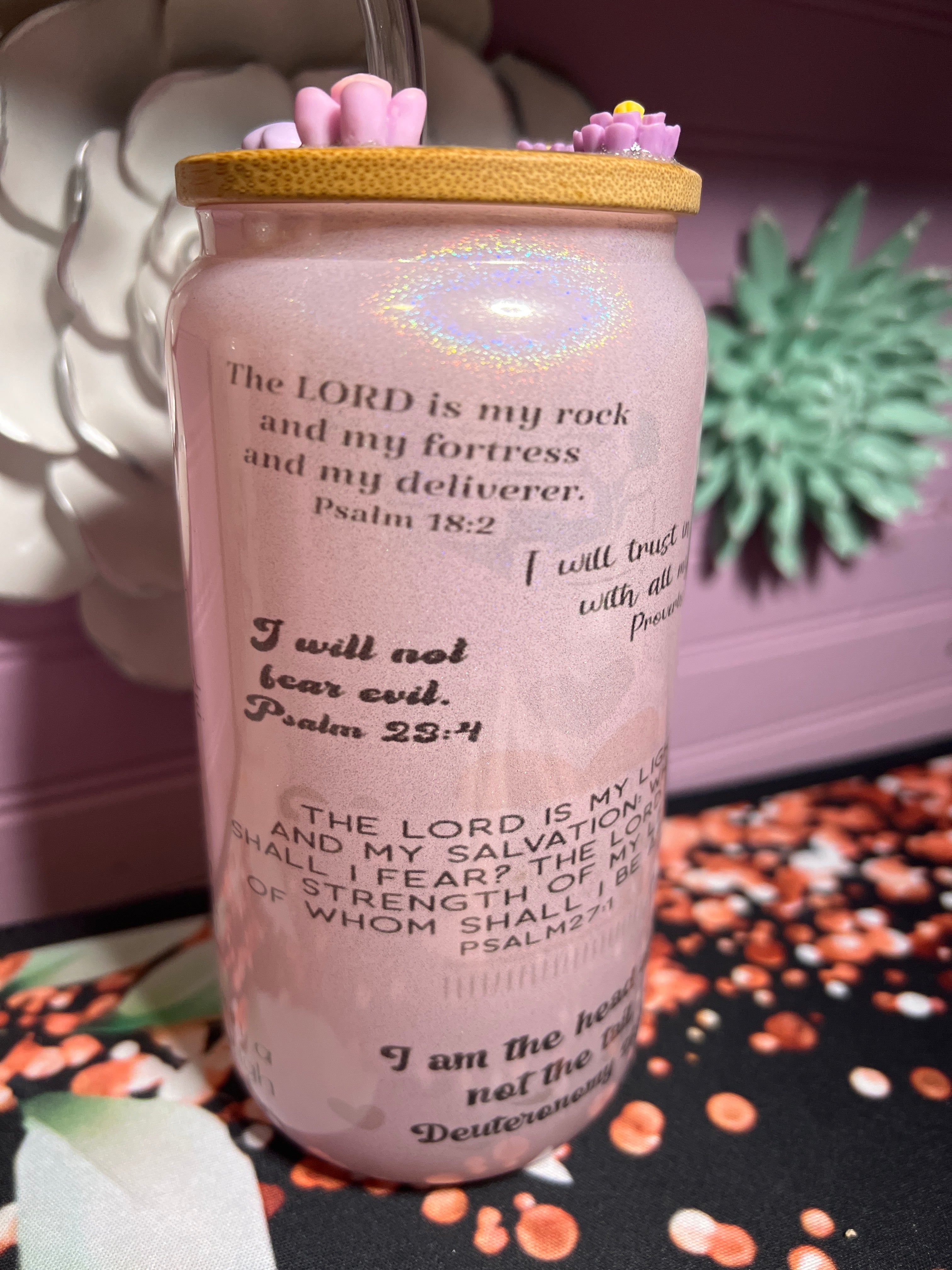 Glass cup 16oz