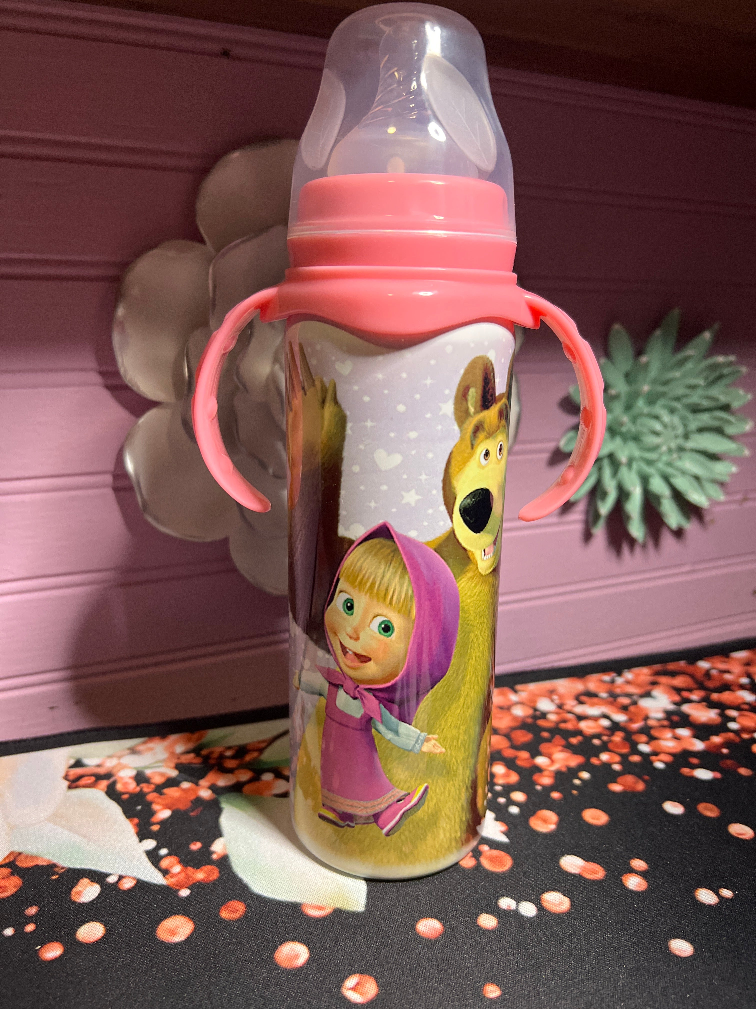 Masha y el oso biberón 8 oz