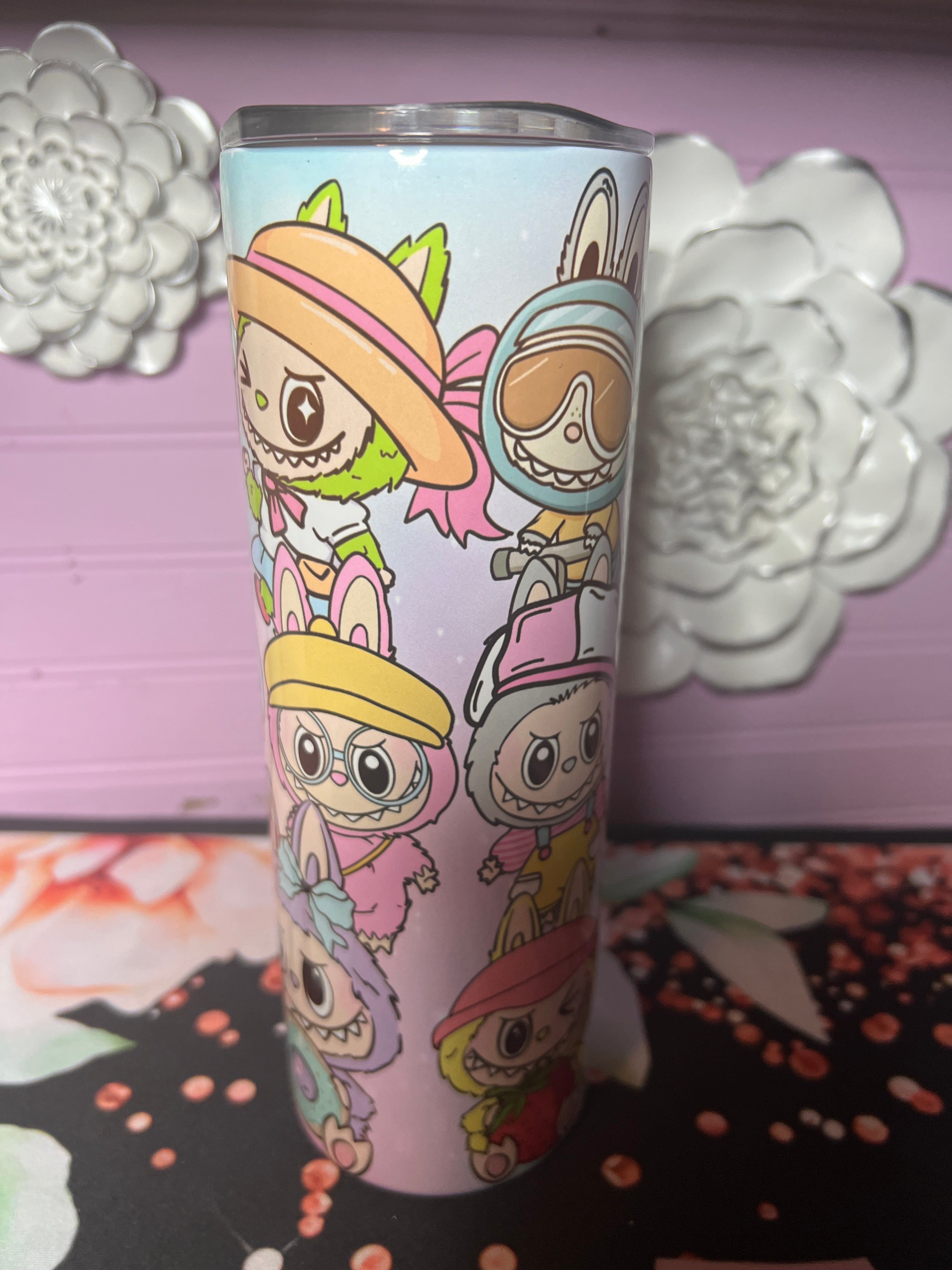 Labubu tumbler 20 oz