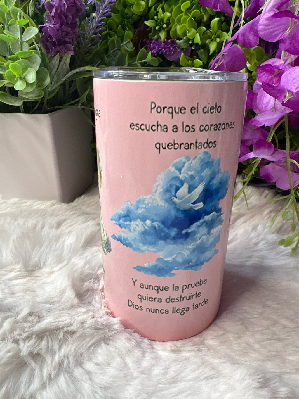 Hay poder en la oración tumbler 12 oz