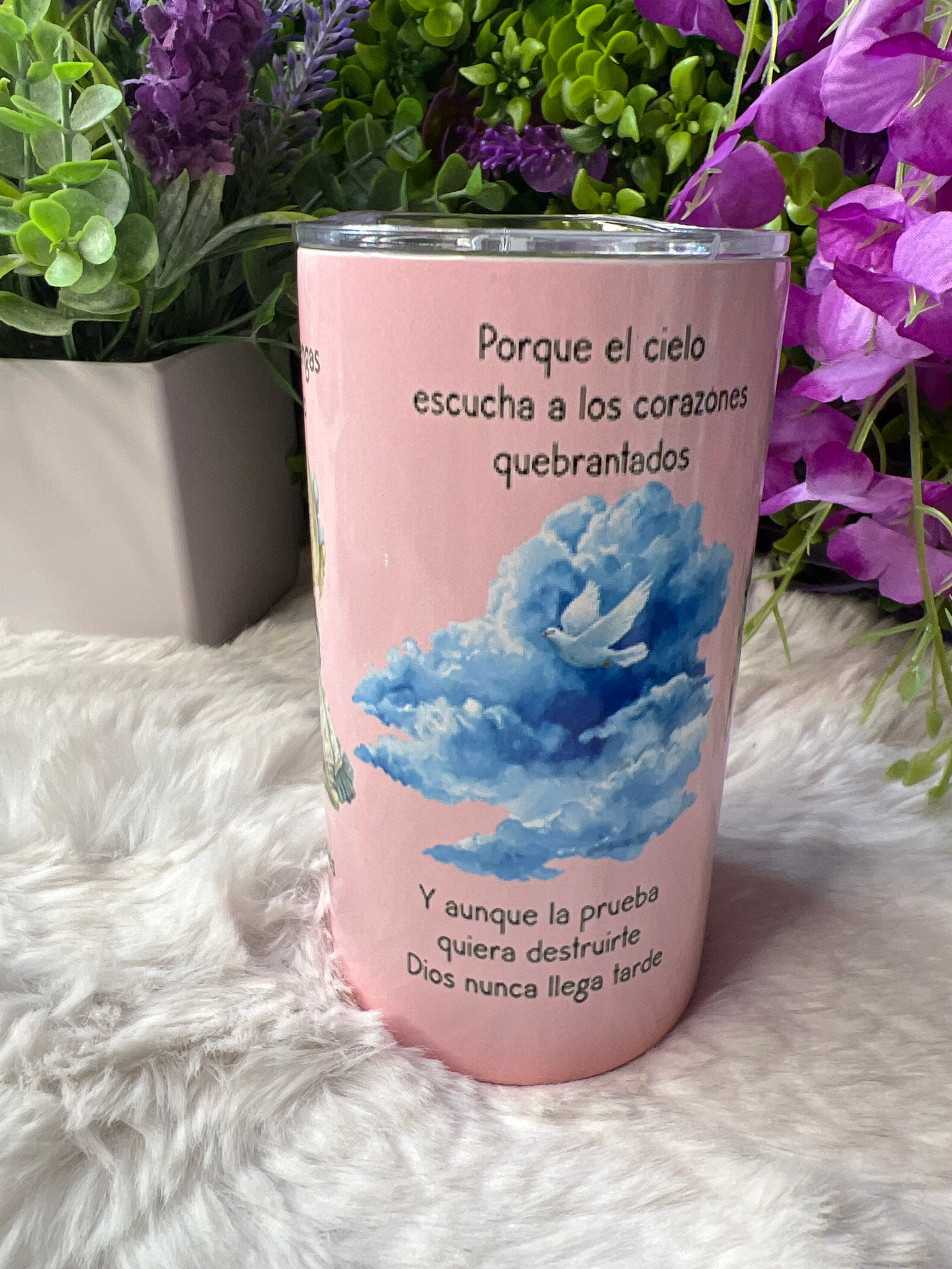 Hay poder en la oración tumbler 12 oz