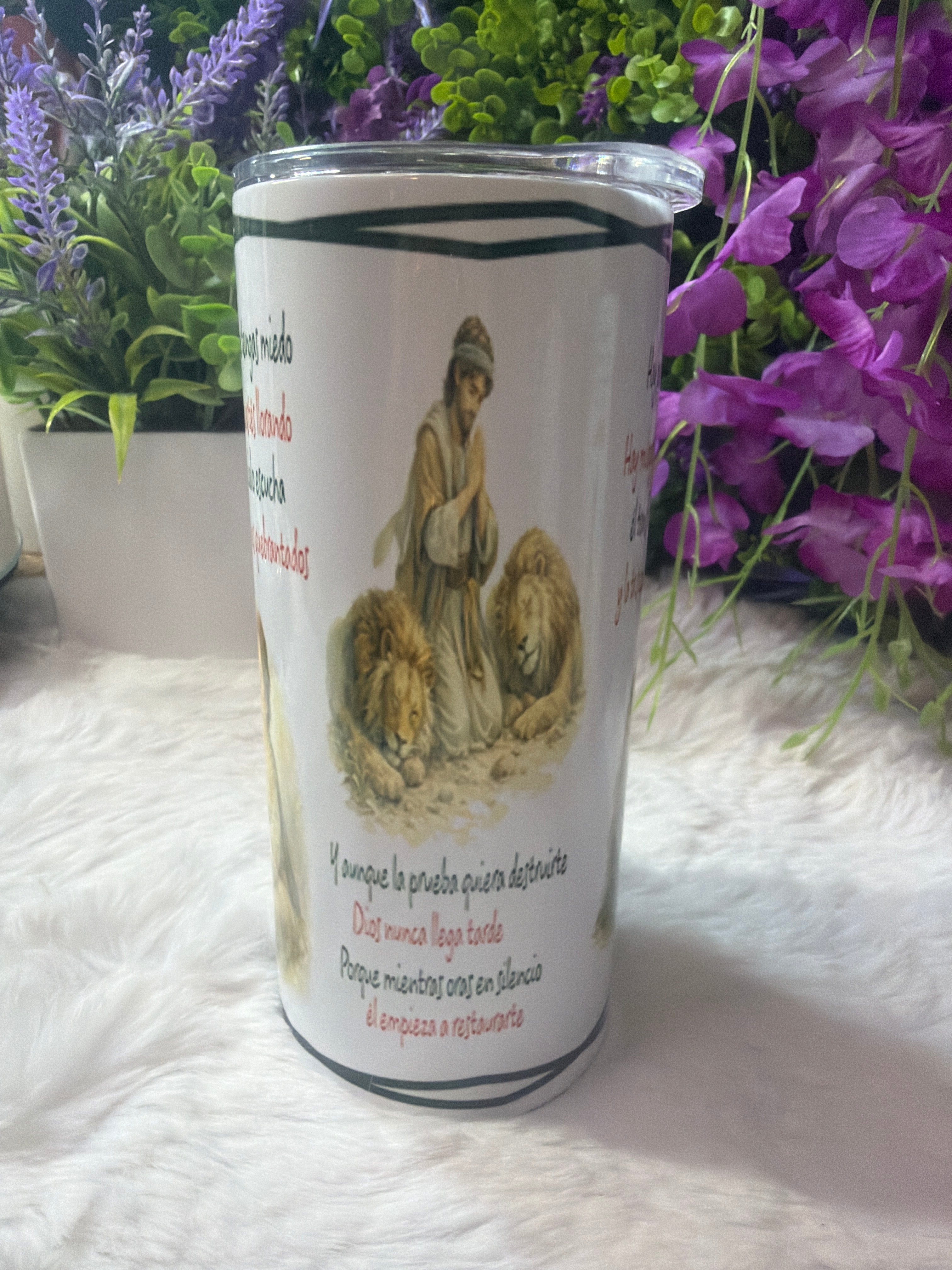 Hay poder en la oración tumbler 15 oz