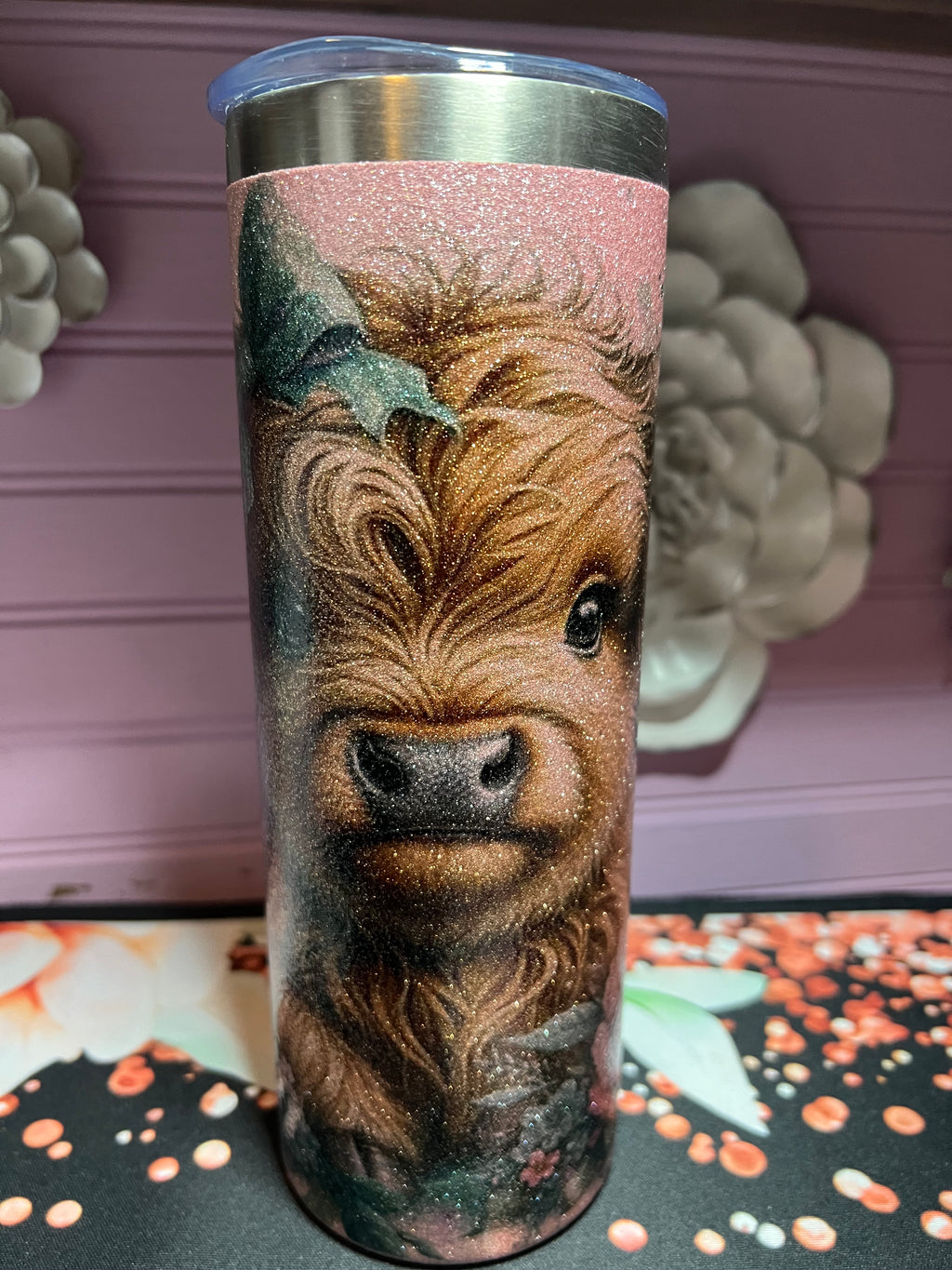 Tumbler 20oz cow