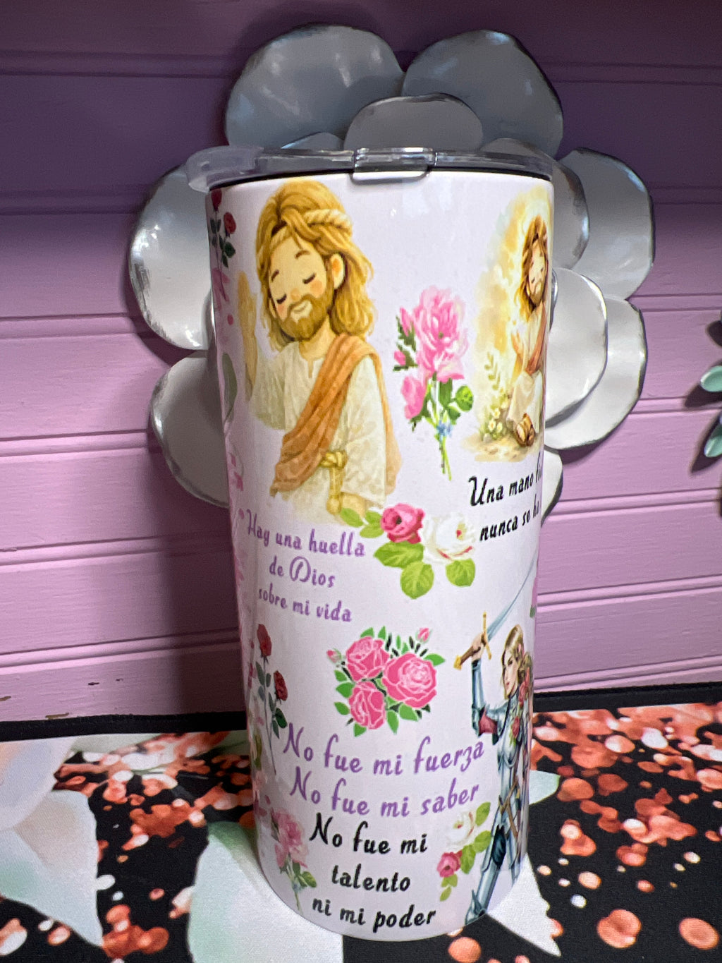 El deseo de Dios tumbler 15 oz.