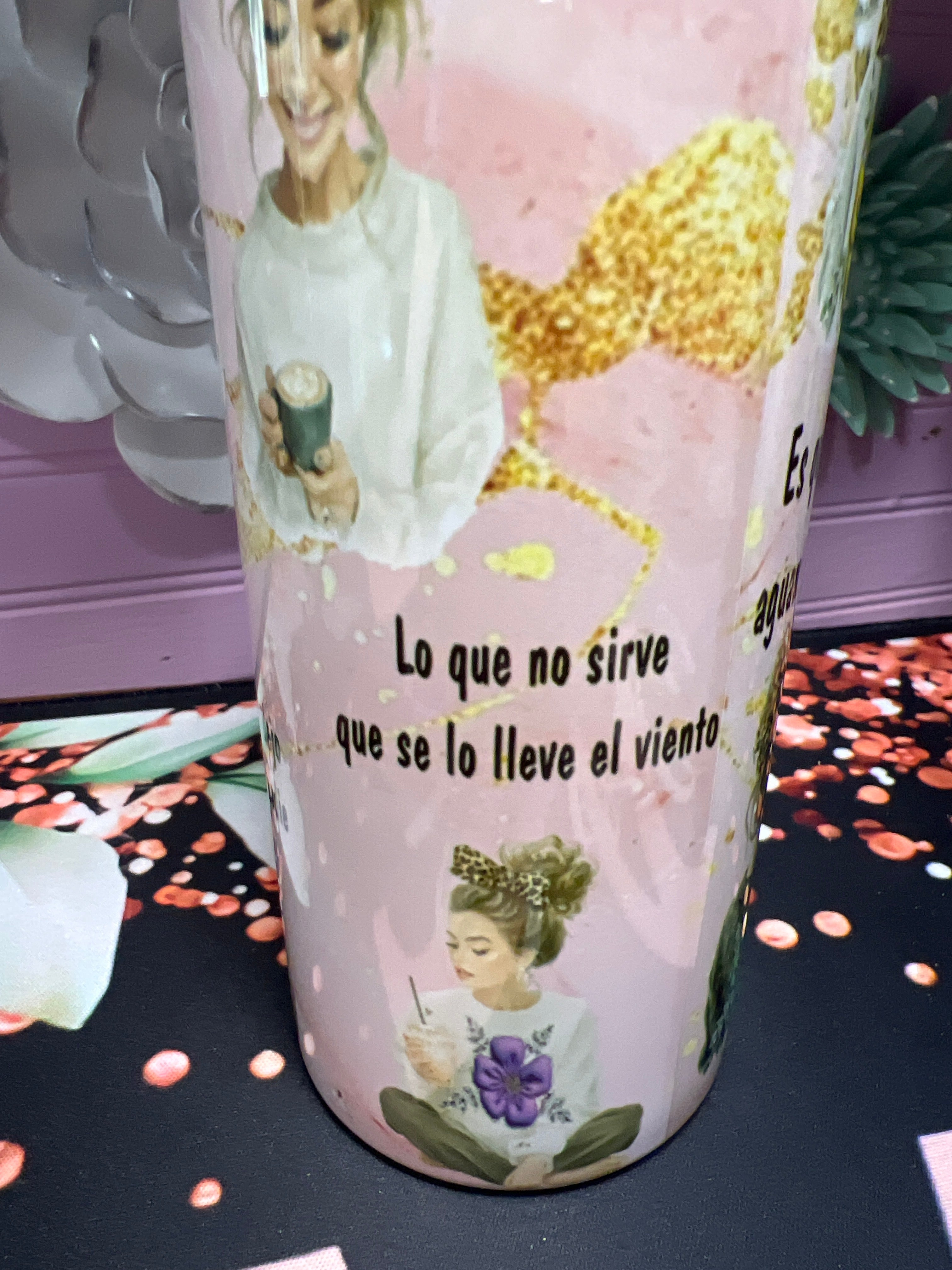 Ahora soy mi prioridad tumbler 20oz