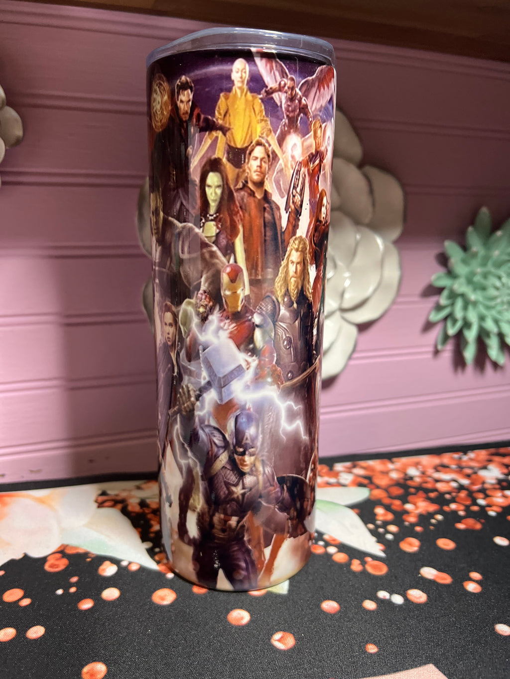 Tumbler 20oz Súper Héroes