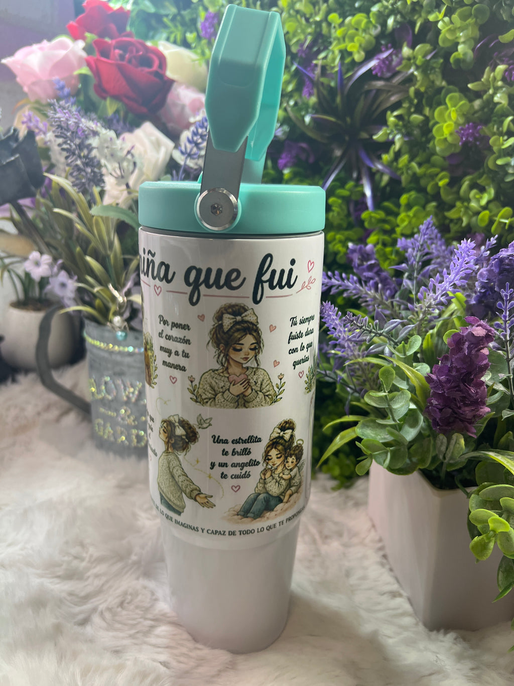 À la niña que fui tumbler 30 oz