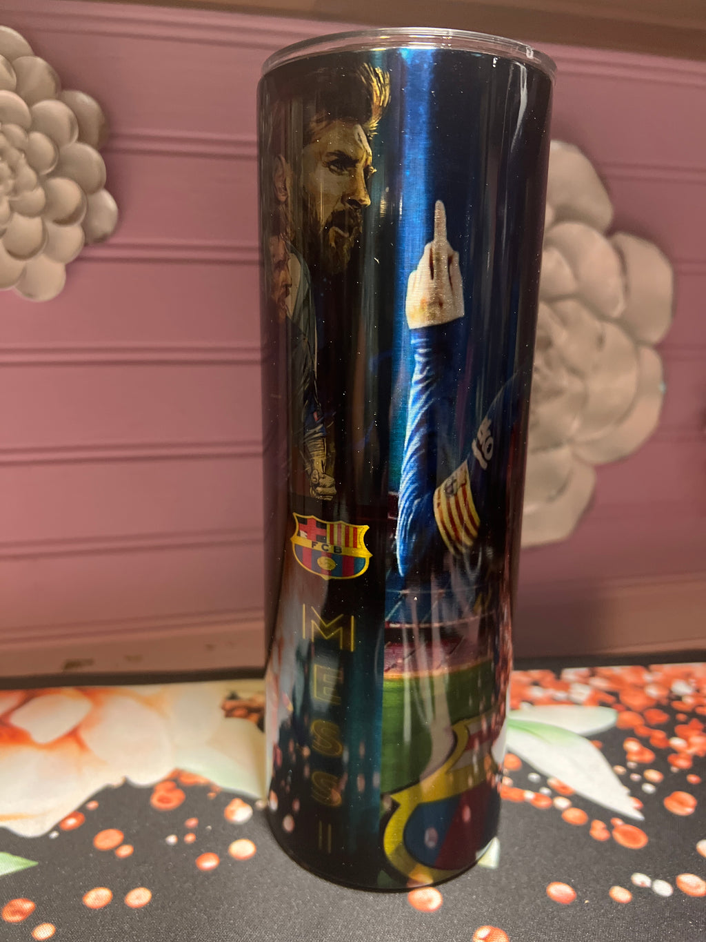 Messi tumbler 20 oz