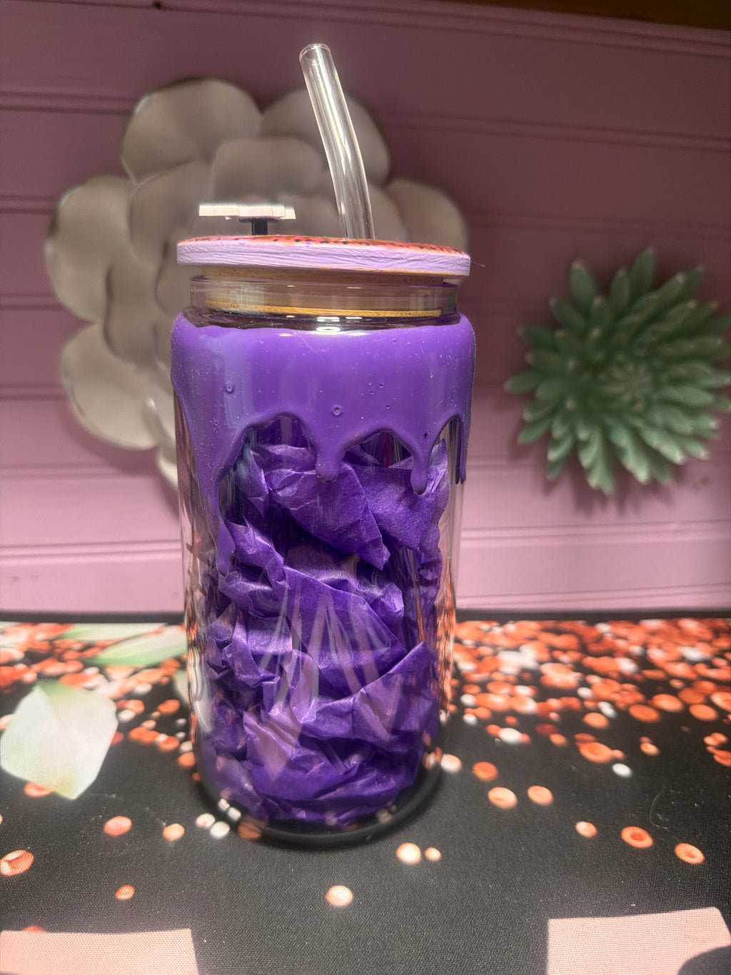 Hello kitty-Peso Pluma glass cup 16 oz