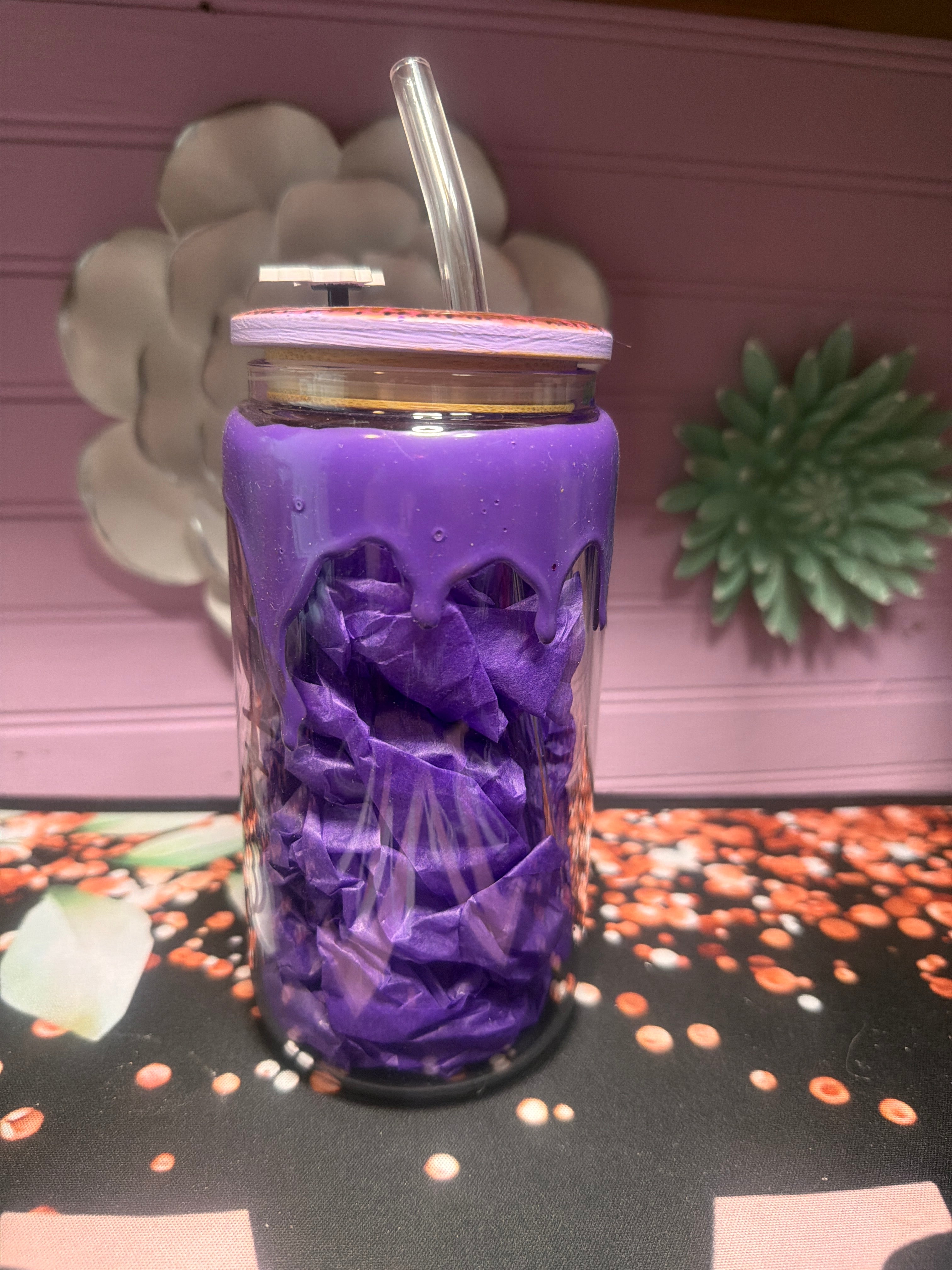 Hello kitty-Peso Pluma glass cup 16 oz