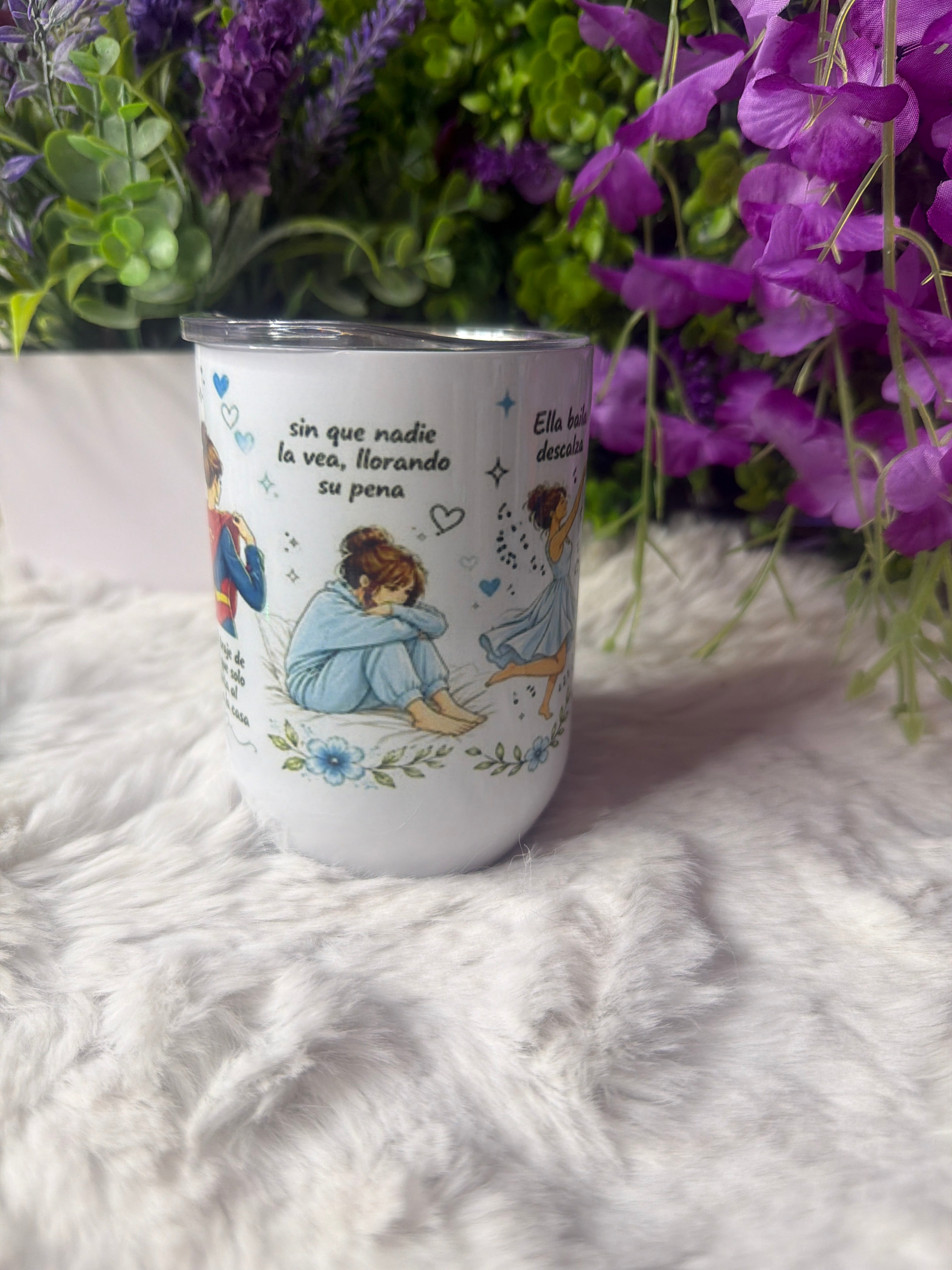 À la niña que fui cup 12 oz
