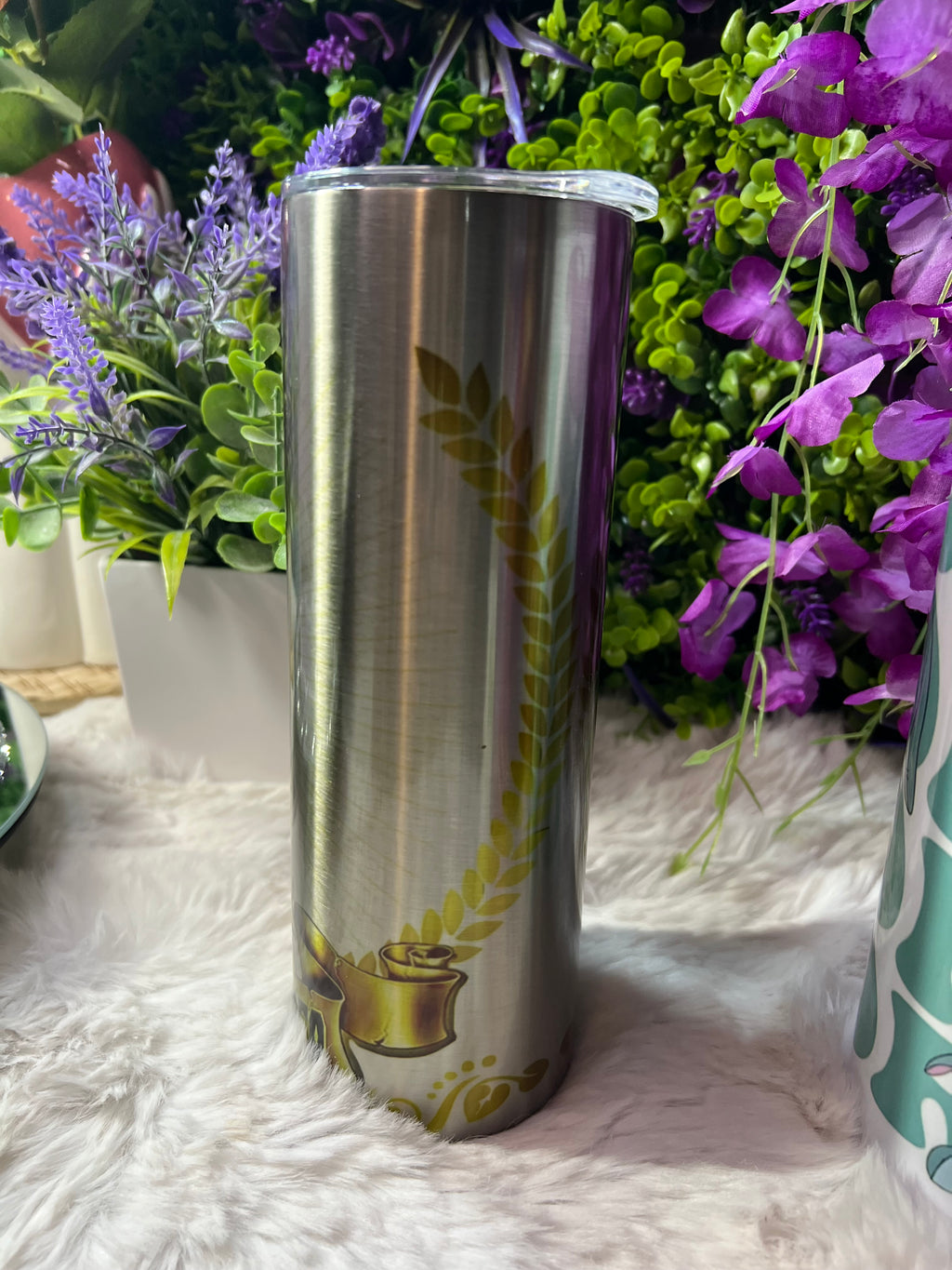 San Judas Tadeo acero inoxidable tumbler 20 oz